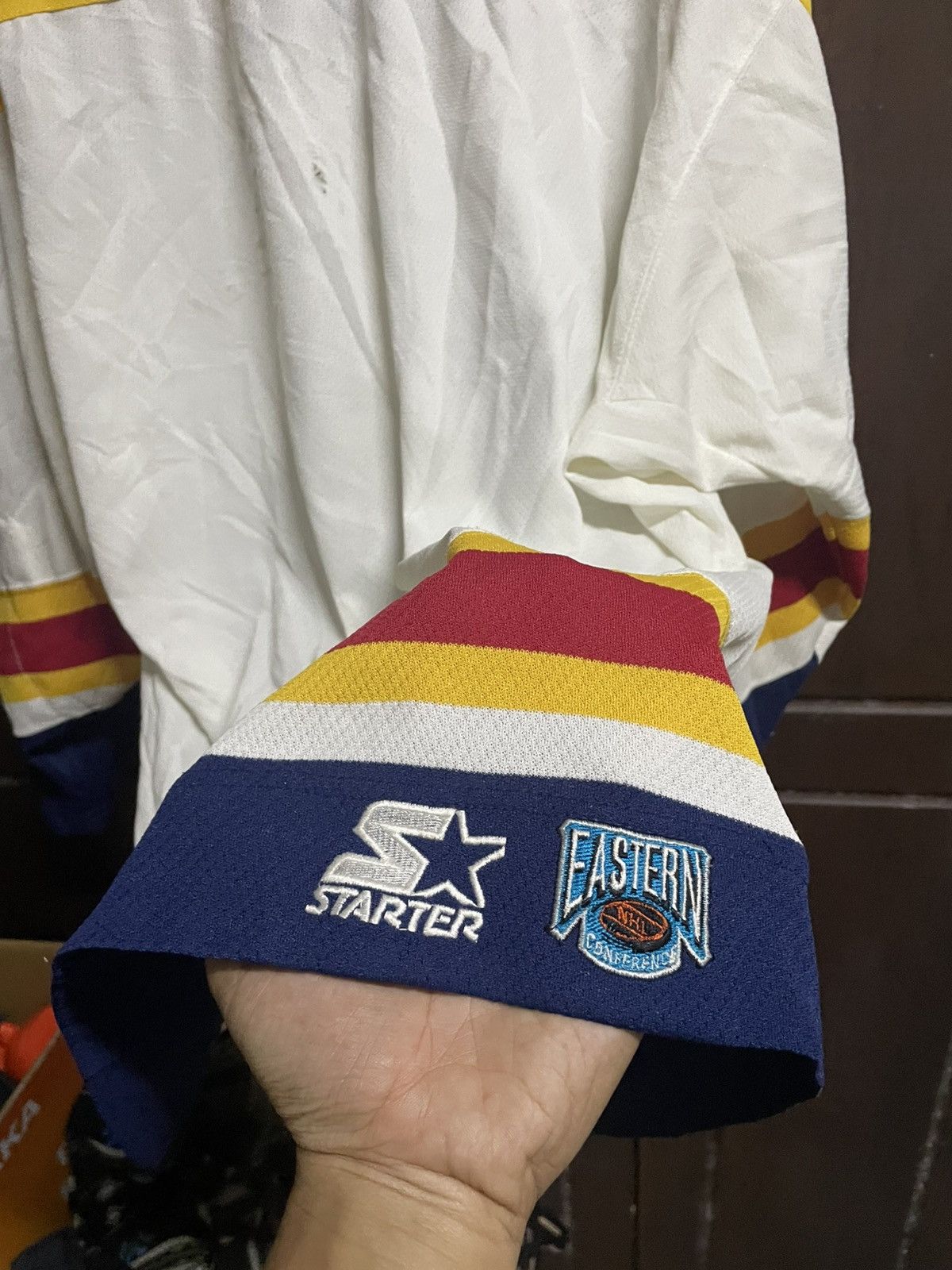 Vintage Vintage Florida Panthers Starter NHL Hockey Jersey 90s White Size US XXL / EU 58 / 5 - 5 Thumbnail