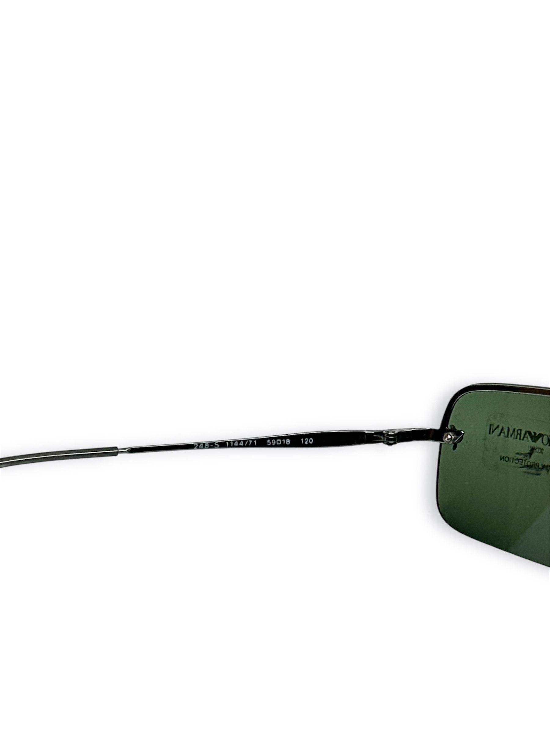 Emporio Armani Emporio Armani UV Shaded Slim Steel Sunglasses Size ONE SIZE - 8 Thumbnail