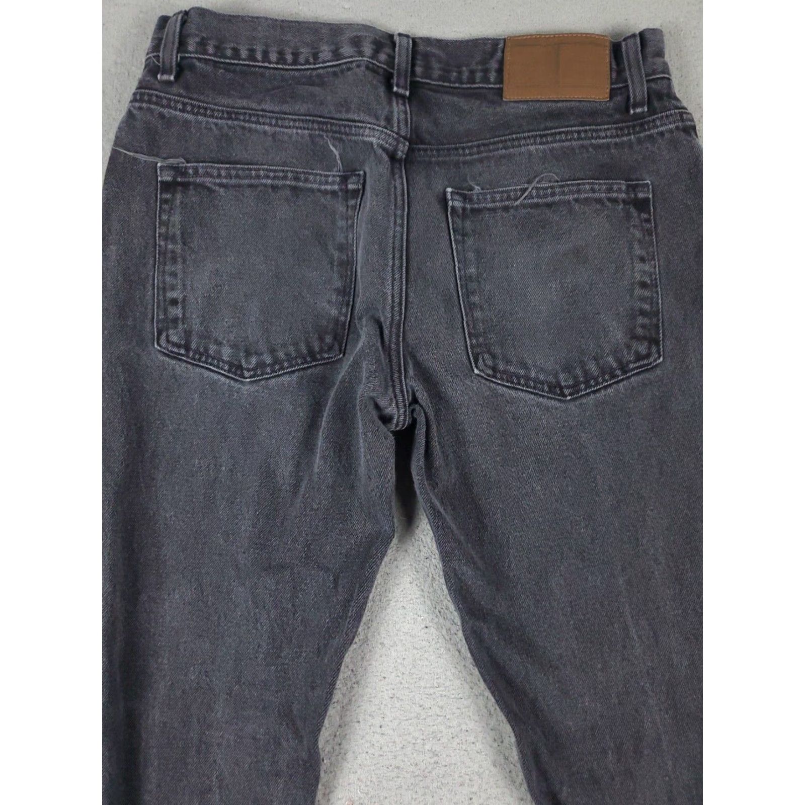 Tommy Hilfiger Tommy Hilfiger Jeans Mens 32x28 Gray Slim Straight Leg Denim Pants Size US 32 / EU 48 - 7 Thumbnail