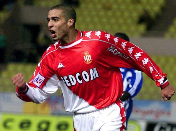 Kappa 99/00 AS Monaco Giuly Home Shirt Size US XL / EU 56 / 4 - 22 Thumbnail