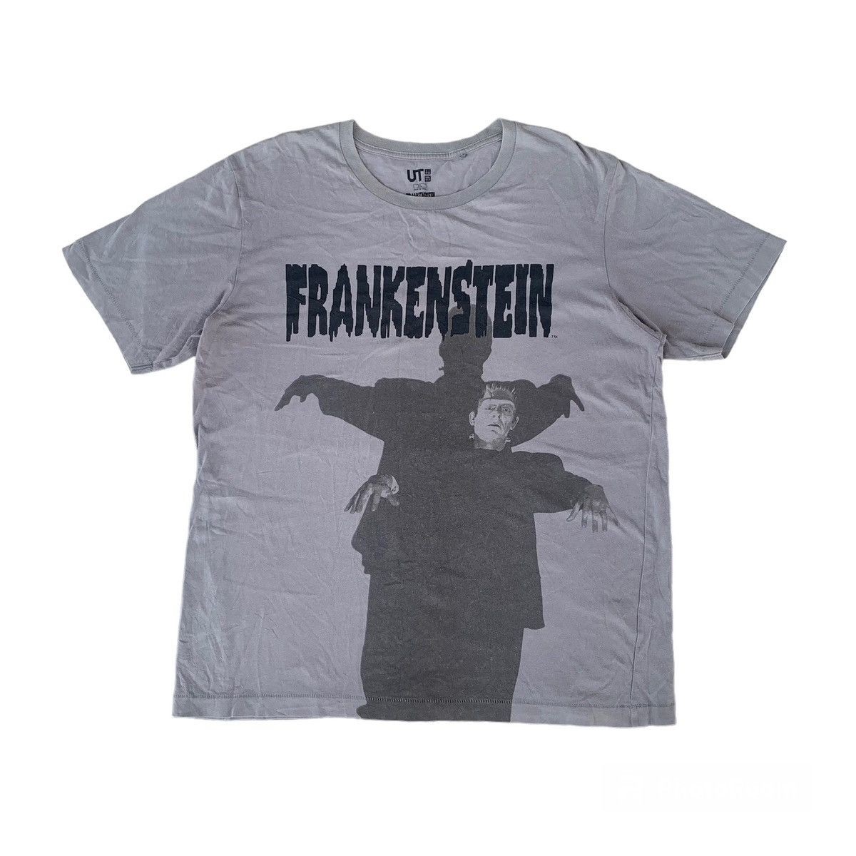 Uniqlo Vintage Horror Ghost Movie Frankenstein Tshirt Oversized Size US XL / EU 56 / 4 - 1 Thumbnail