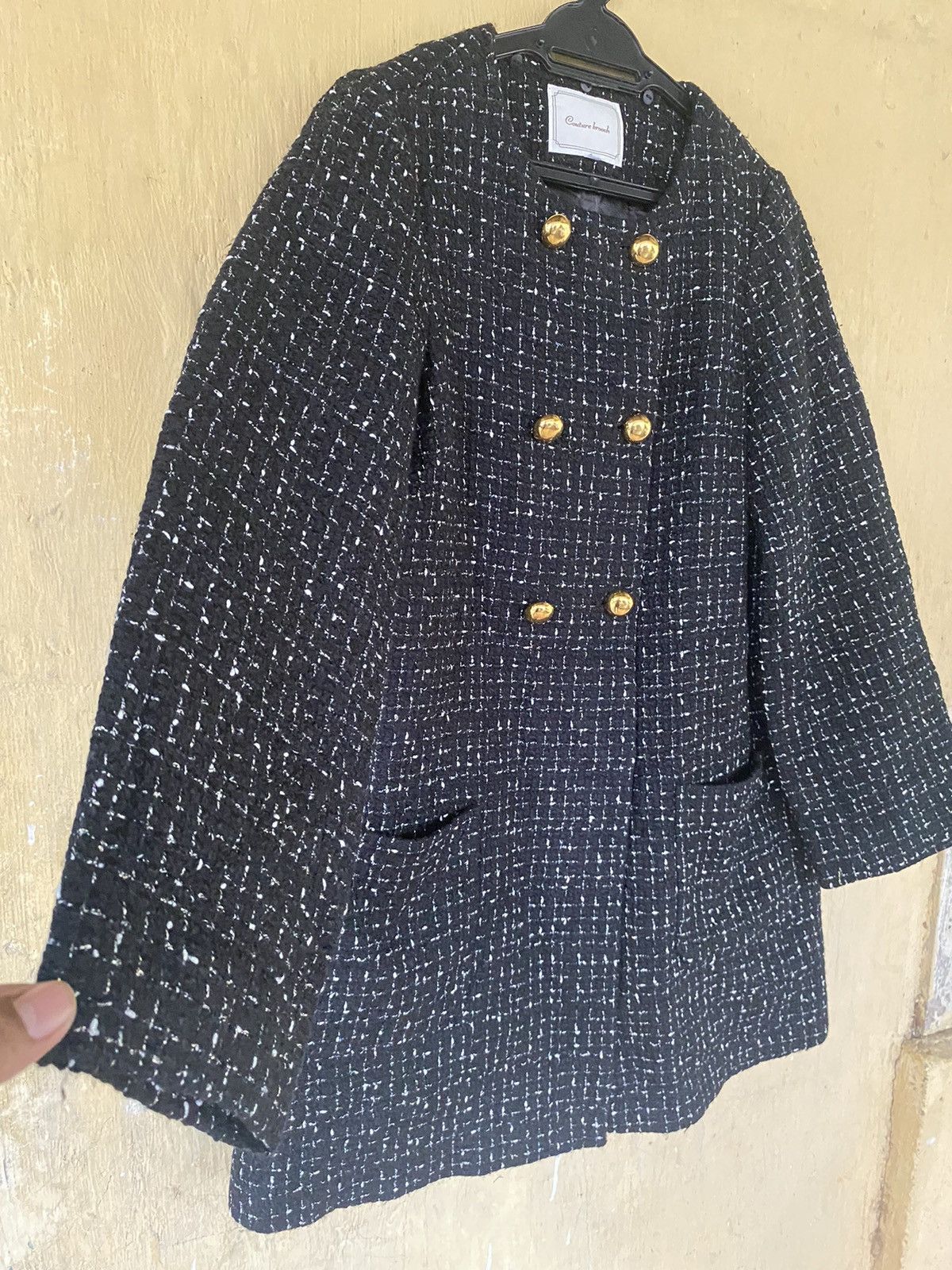 Aran Isles Knitwear × Homespun Knitwear Couture Brooch Cardigan Knitwear Japanese Brand Size M / US 6-8 / IT 42-44 - 6 Thumbnail