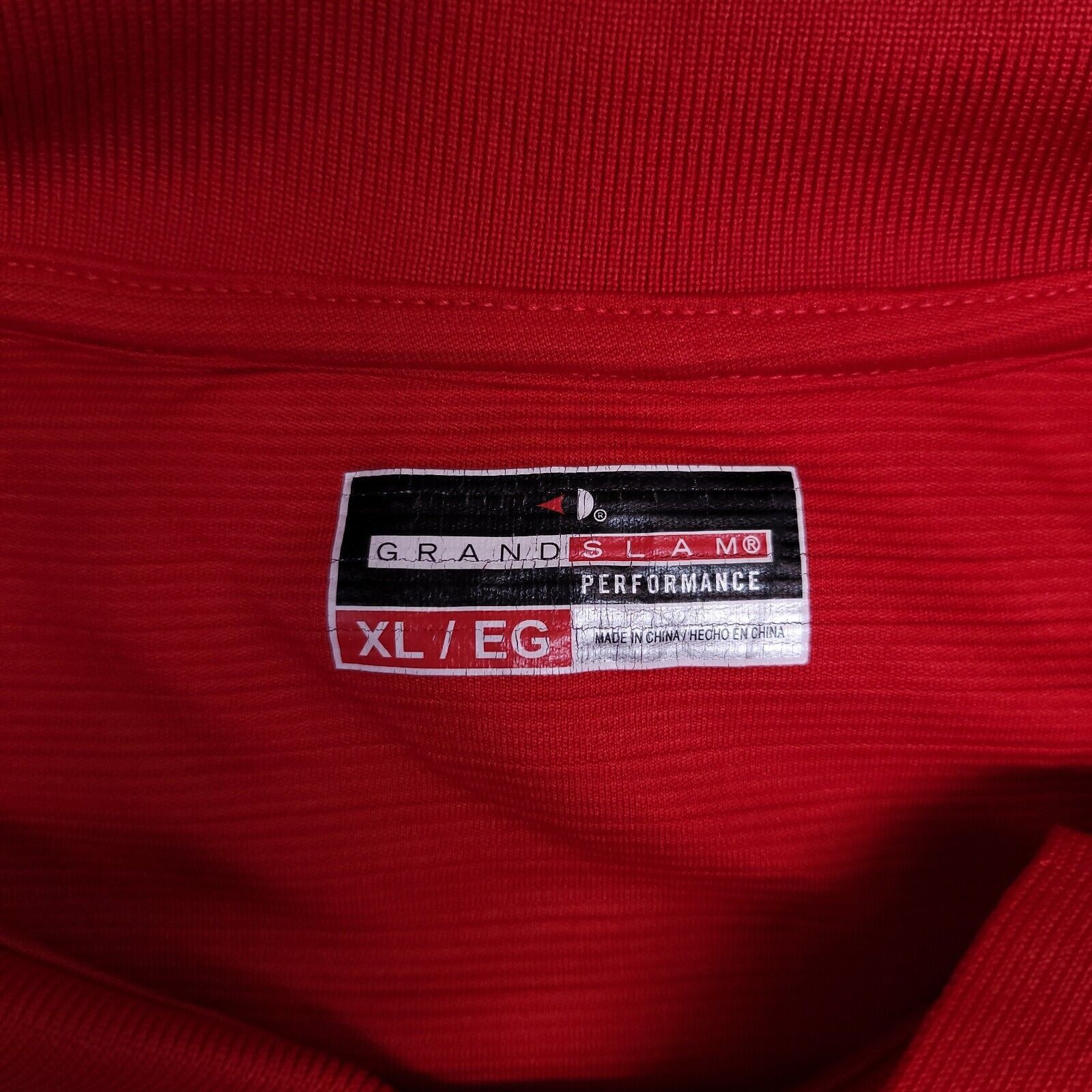 Grand Slam Grand Slam Casual Pullover Polo Shirt Adult Mens Size XL Red Size US XL / EU 56 / 4 - 3 Thumbnail