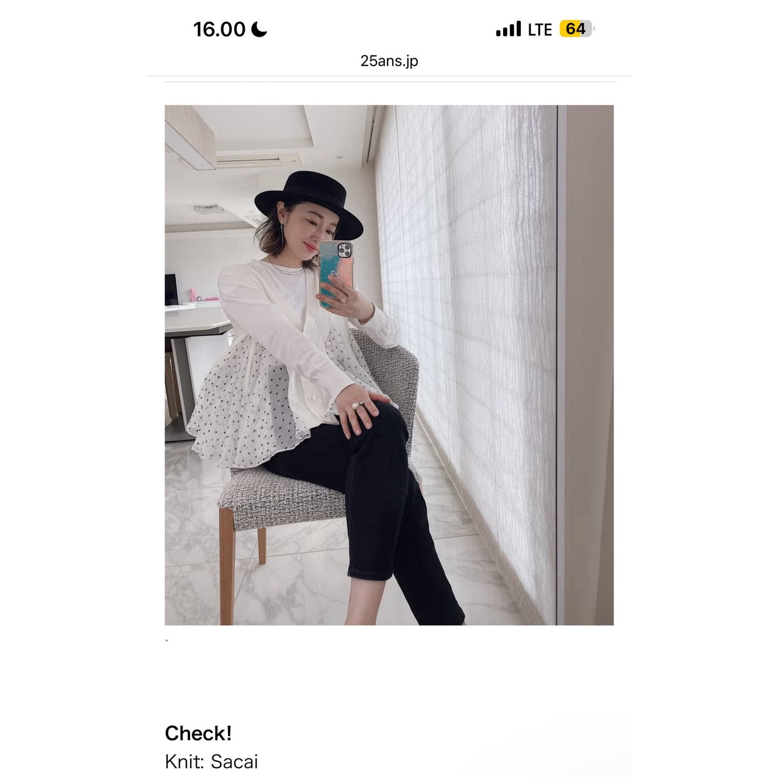 Sacai ❣️RTP $600+❣️ Sacai Polkadot Flutter Cardigan in White Size XS / US 0-2 / IT 36-38 - 4 Thumbnail
