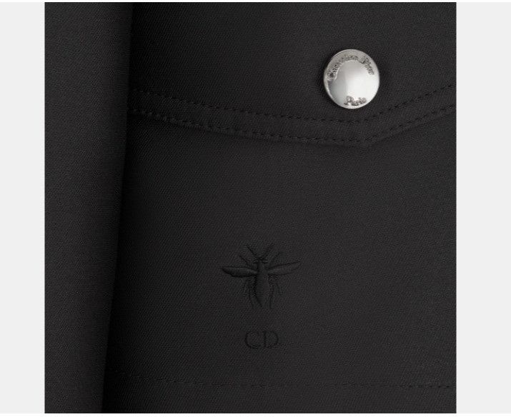 Dior o1w1db11124 2-in-1 Peacoat in Black Size XS / US 0-2 / IT 36-38 - 3 Thumbnail