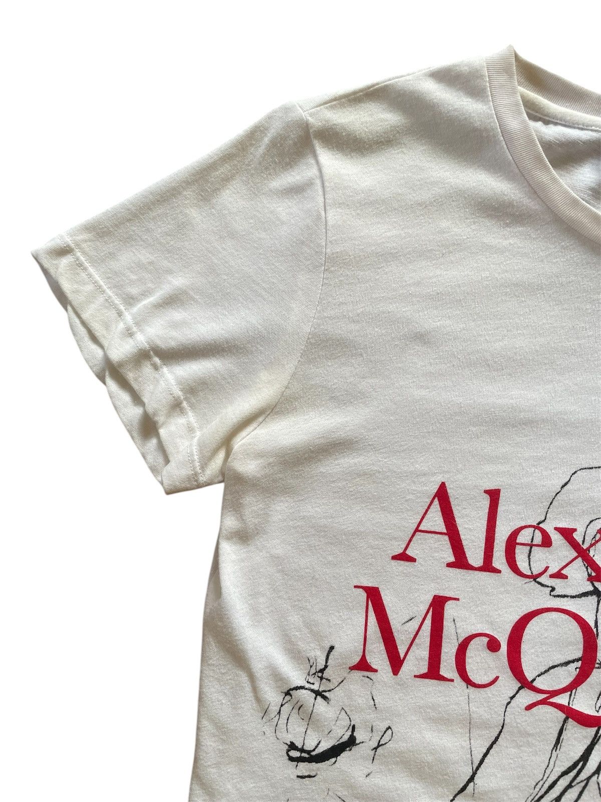 Alexander McQueen Alexander Mcqueen Graphic Tee Size S / US 4 / IT 40 - 4 Thumbnail