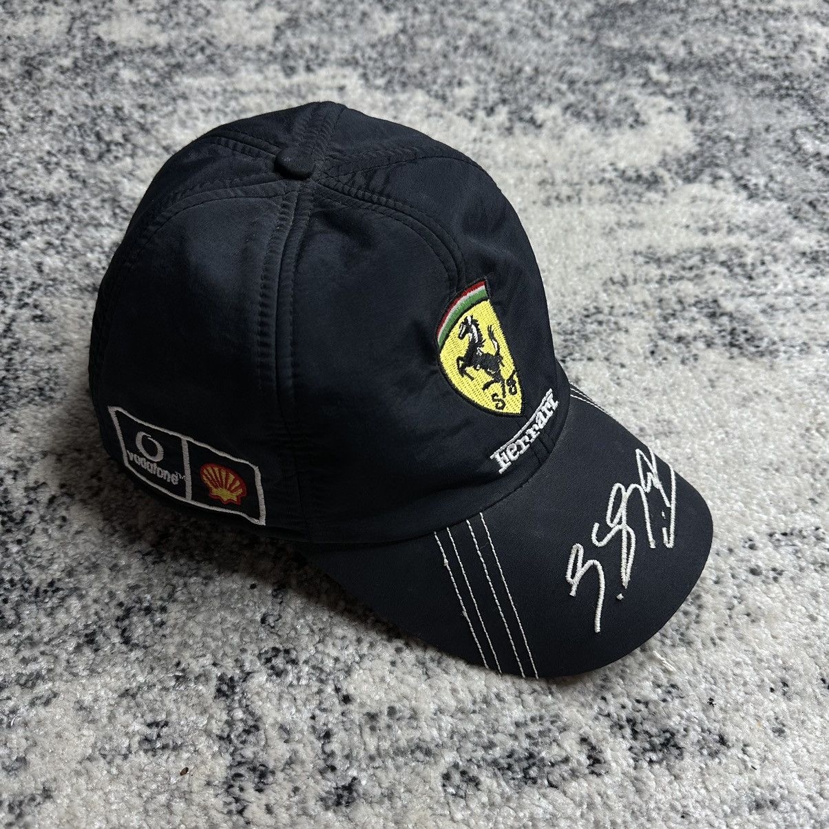 Ferrari Ferrari Vintage Cap Streetwear SnapBack Rare Y2K Size ONE SIZE - 4 Thumbnail