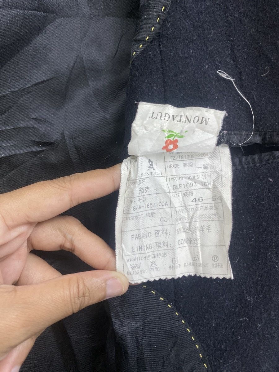 Japanese Brand × Montagut Vintage Montagut Embroidery Logo Wool Zipper Jacket Size US M / EU 48-50 / 2 - 10 Thumbnail