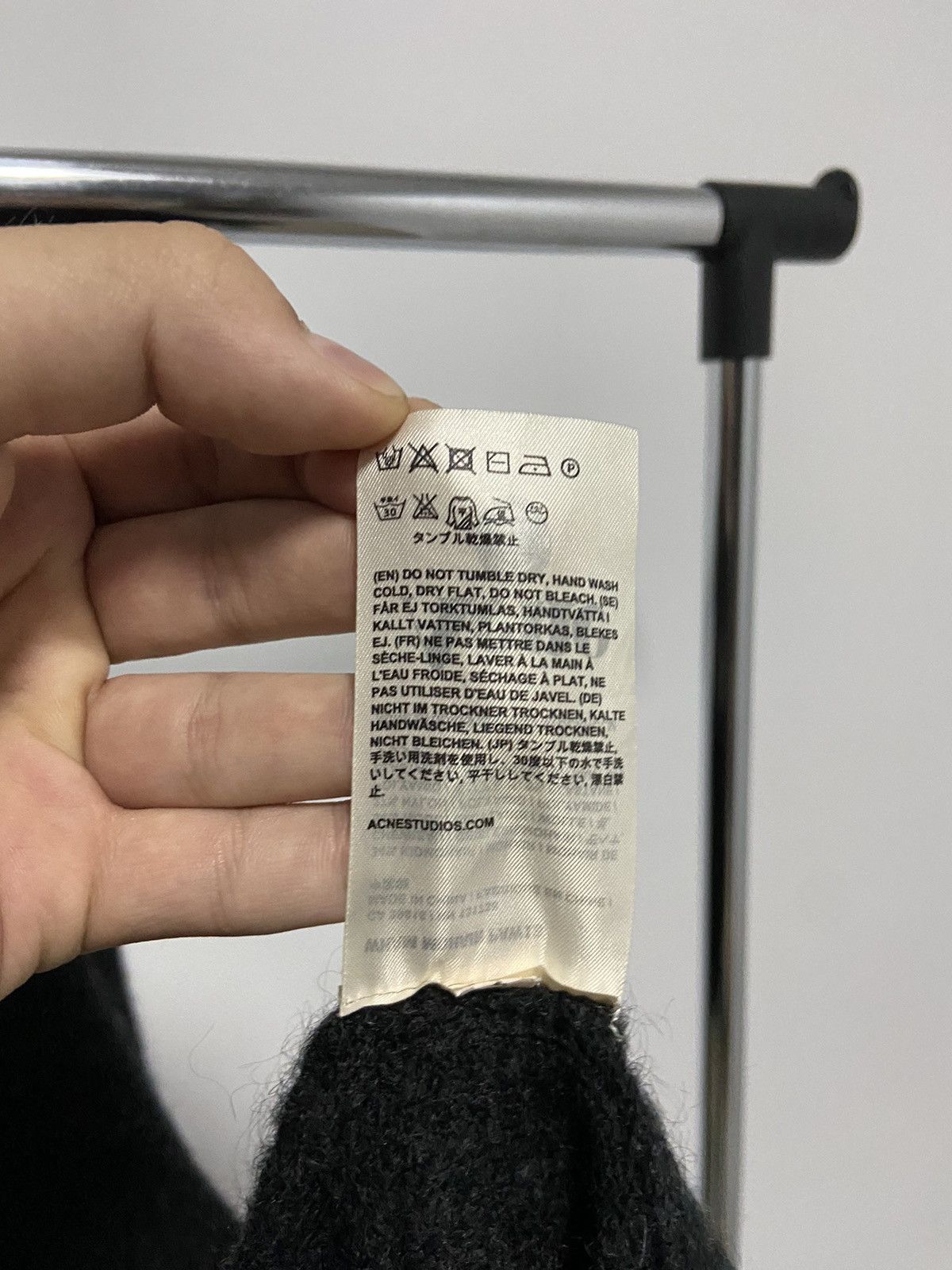 Acne Studios × Vintage Acne studios sweater mohair wool women's vintage Size XS / US 0-2 / IT 36-38 - 6 Thumbnail