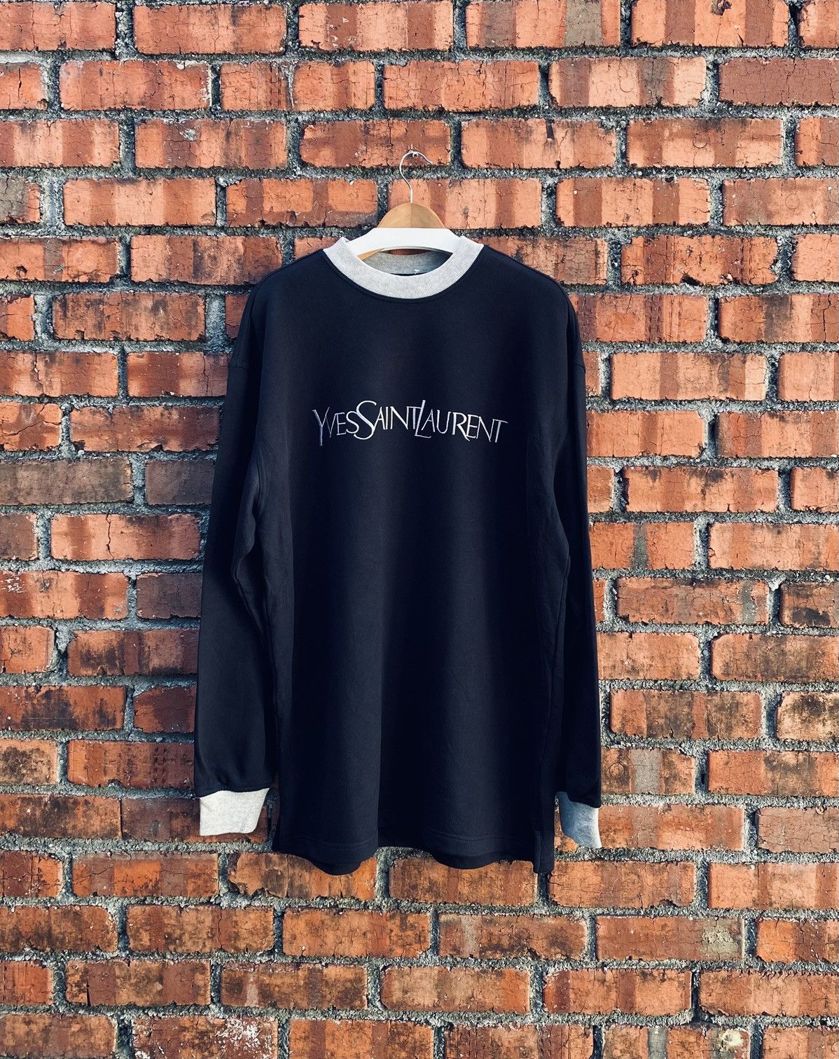 Yves Saint Laurent YvesSaintLaurent long sleev shirt heavy cotton Size XL / US 12-14 / IT 48-50 - 1 Thumbnail