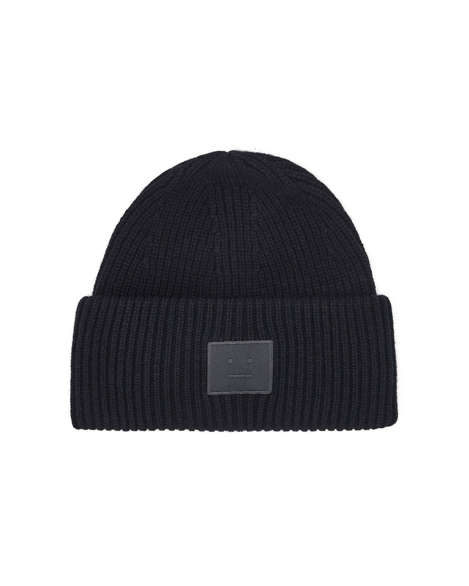 Acne Studios Acne Studios FACE Patch Label Beanie Size ONE SIZE - 1 Thumbnail