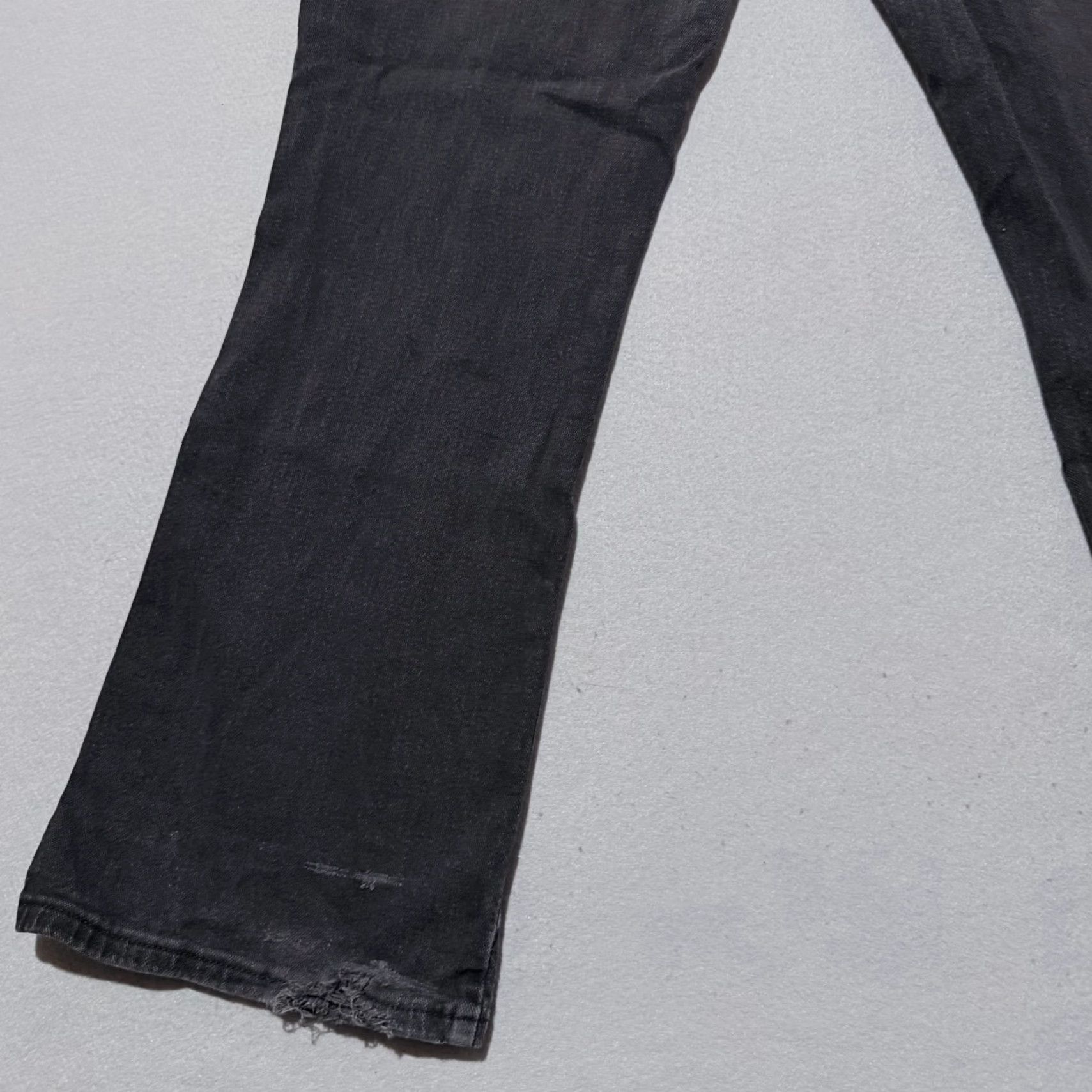 Lee VINTAGE Lee Relaxed Bootcut Jeans Women's Black Denim High Rise Pockets Y2K Retro - 16M Size 38" / US 16 / IT 52 - 7 Thumbnail