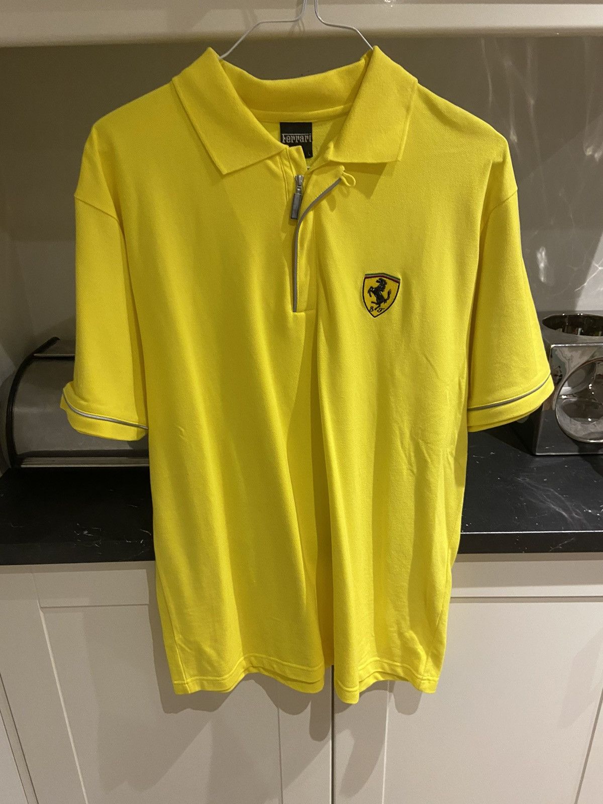 Ferrari × Vintage Vintage Ferrari polo t-shirt Size US L / EU 52-54 / 3 - 1 Thumbnail