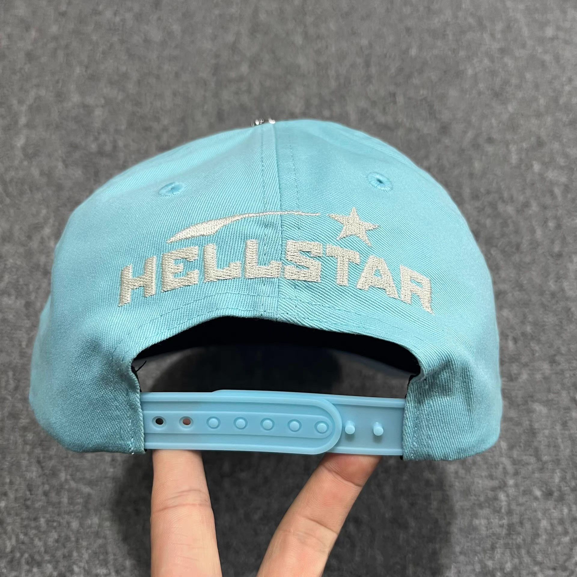 HELLSTAR Hellstar Classic Embroidered Curved Brim Baseball Cap Q7 Size ONE SIZE - 6 Thumbnail