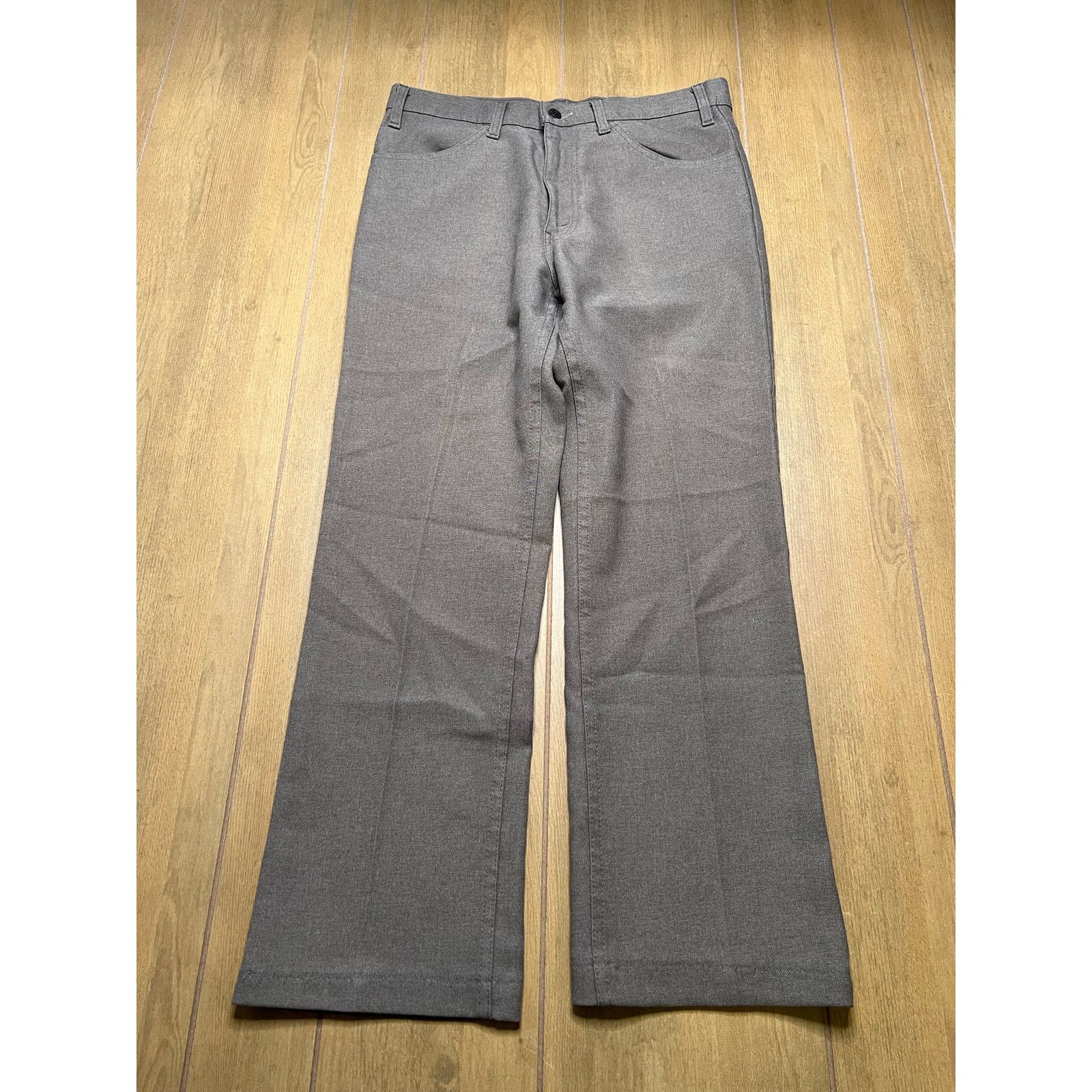 Levi's Vintage Levi’s Pants Mens 33x29 Brown Bootcut Talon 80s USA Size US 33 - 1 Thumbnail