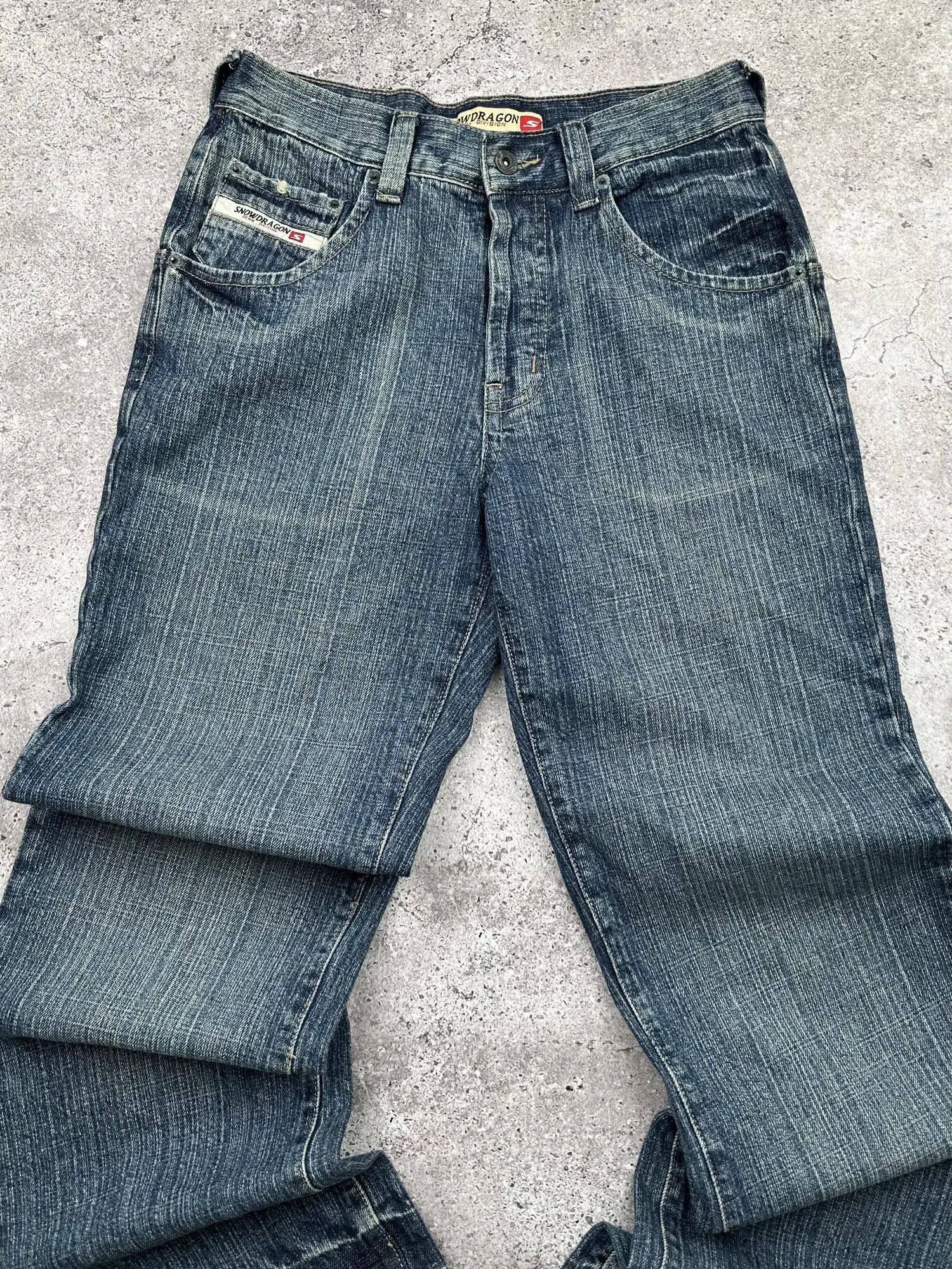 Japanese Brand Vintage Wide Jeans C507(V540) Size US 30 / EU 46 - 2 Thumbnail