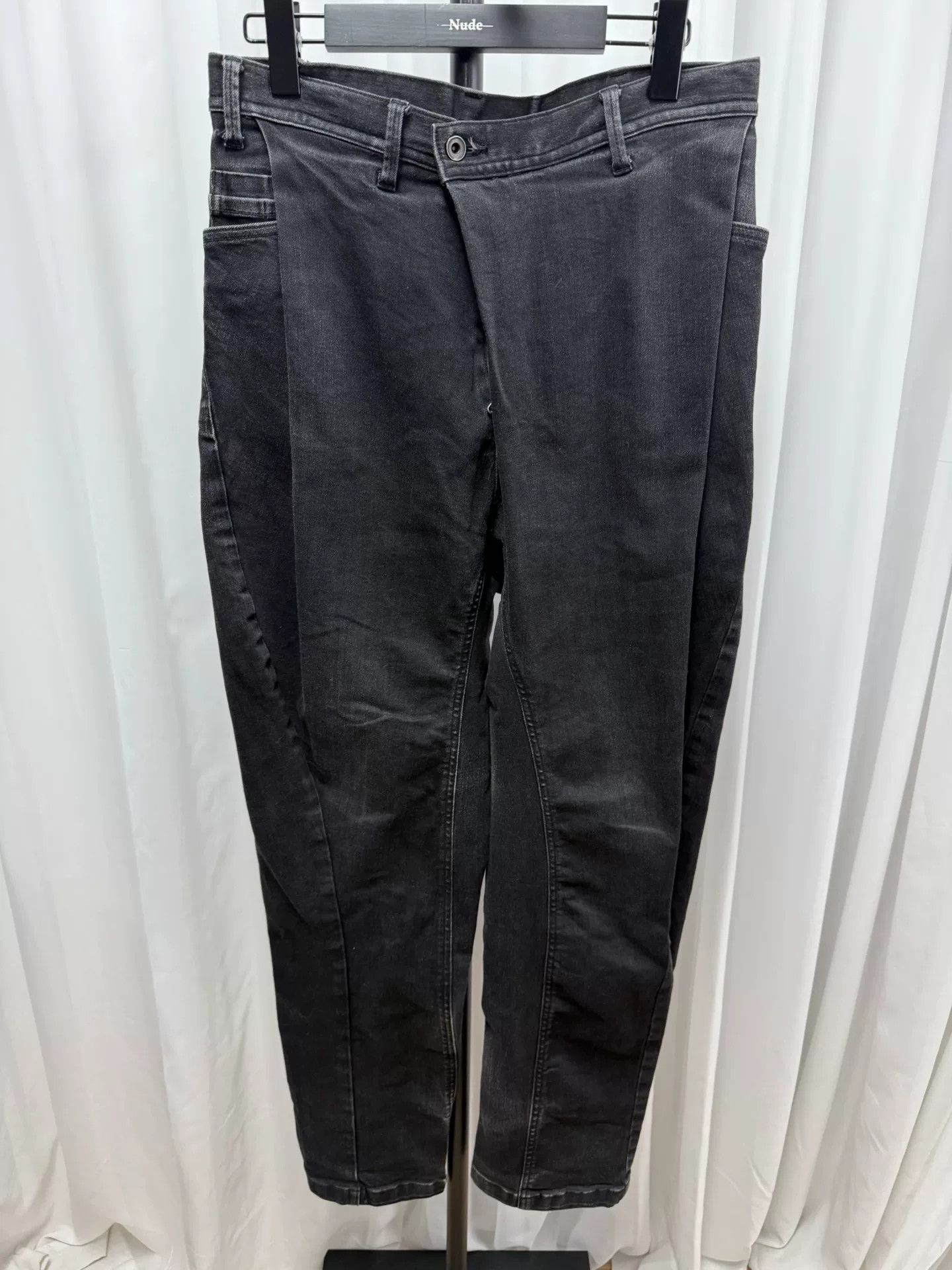 Comme des Garcons stylish foldable washed denim pants Size US 30 / EU 46 - 1 Thumbnail