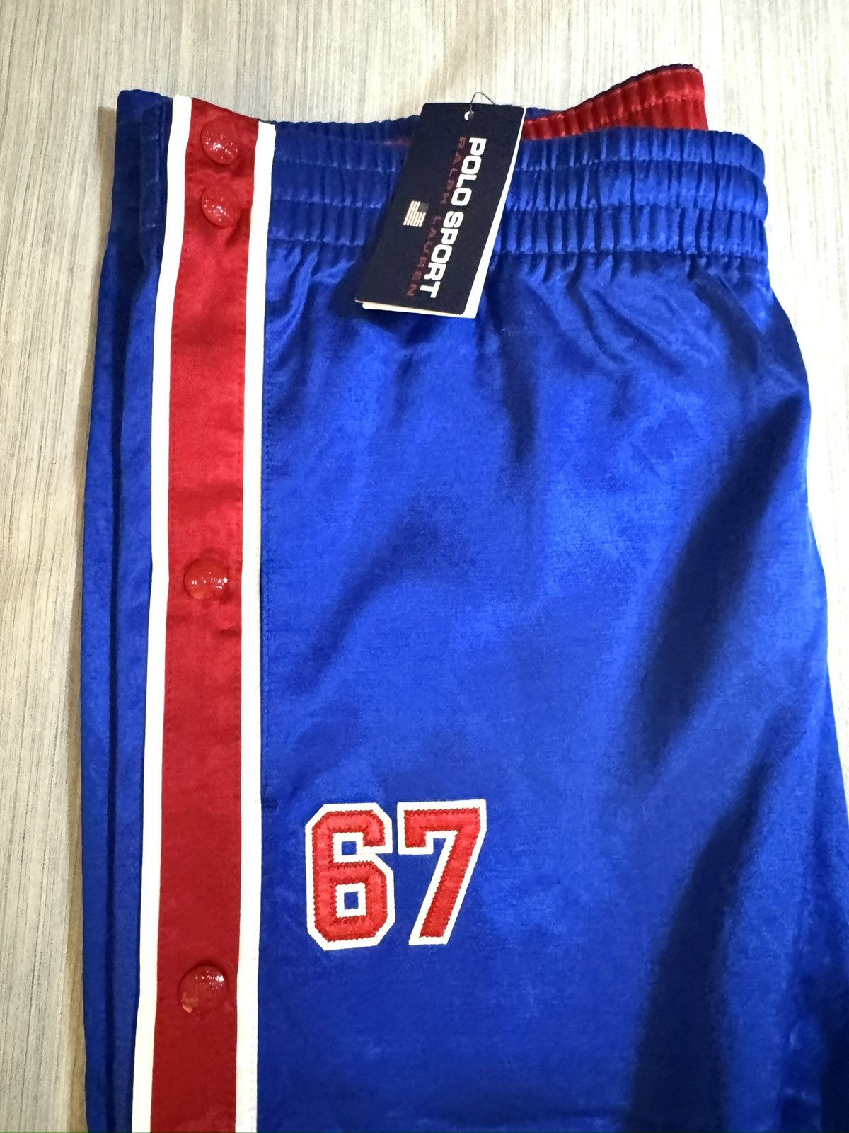 Polo Ralph Lauren Polo Ball Satin Tearaway Pants sz XL NWT Size US 38 / EU 54 - 9 Thumbnail