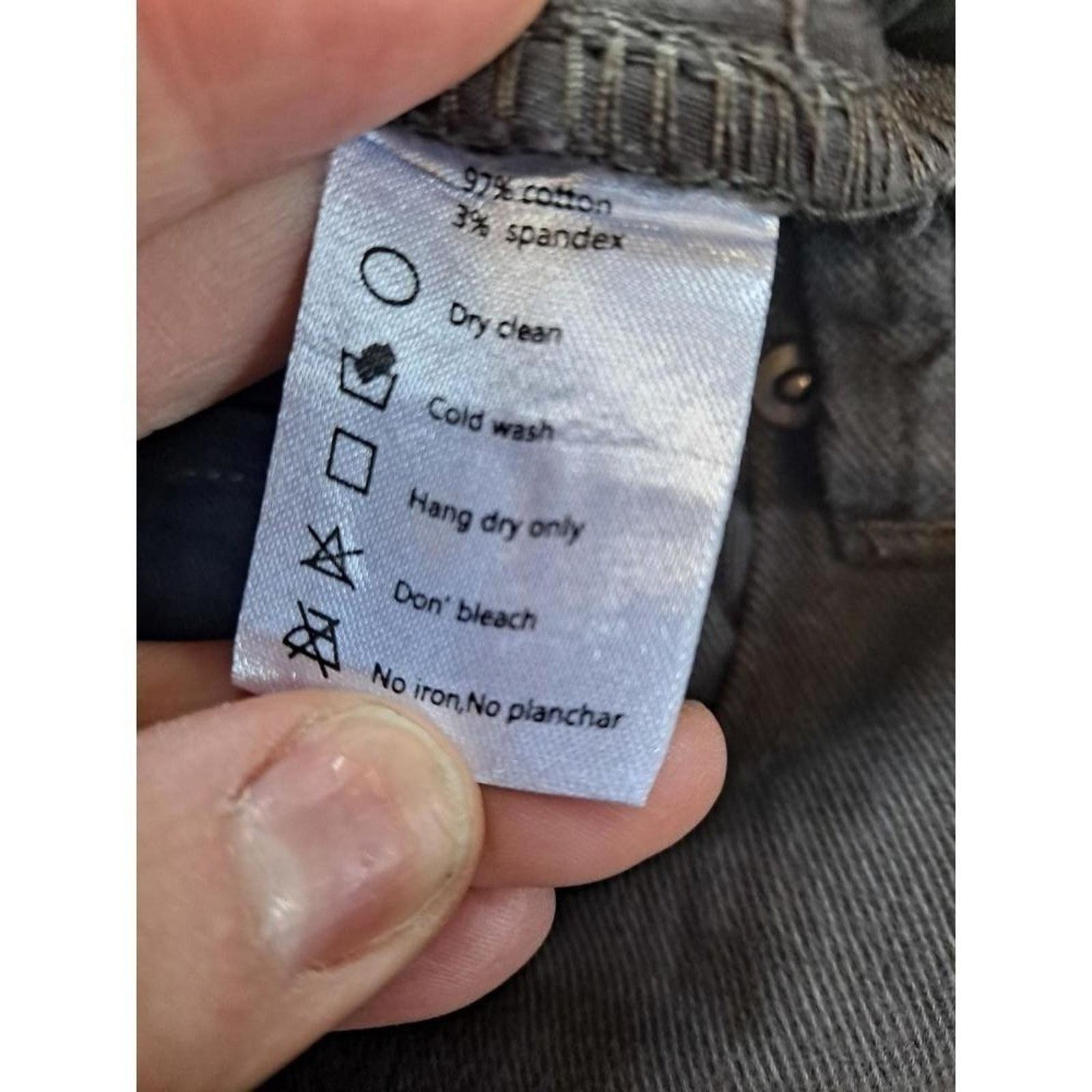Other Under 5'10" U-510 Charcoal Twill Driver Pants Size 28x25 Size US 28 / EU 44 - 4 Thumbnail
