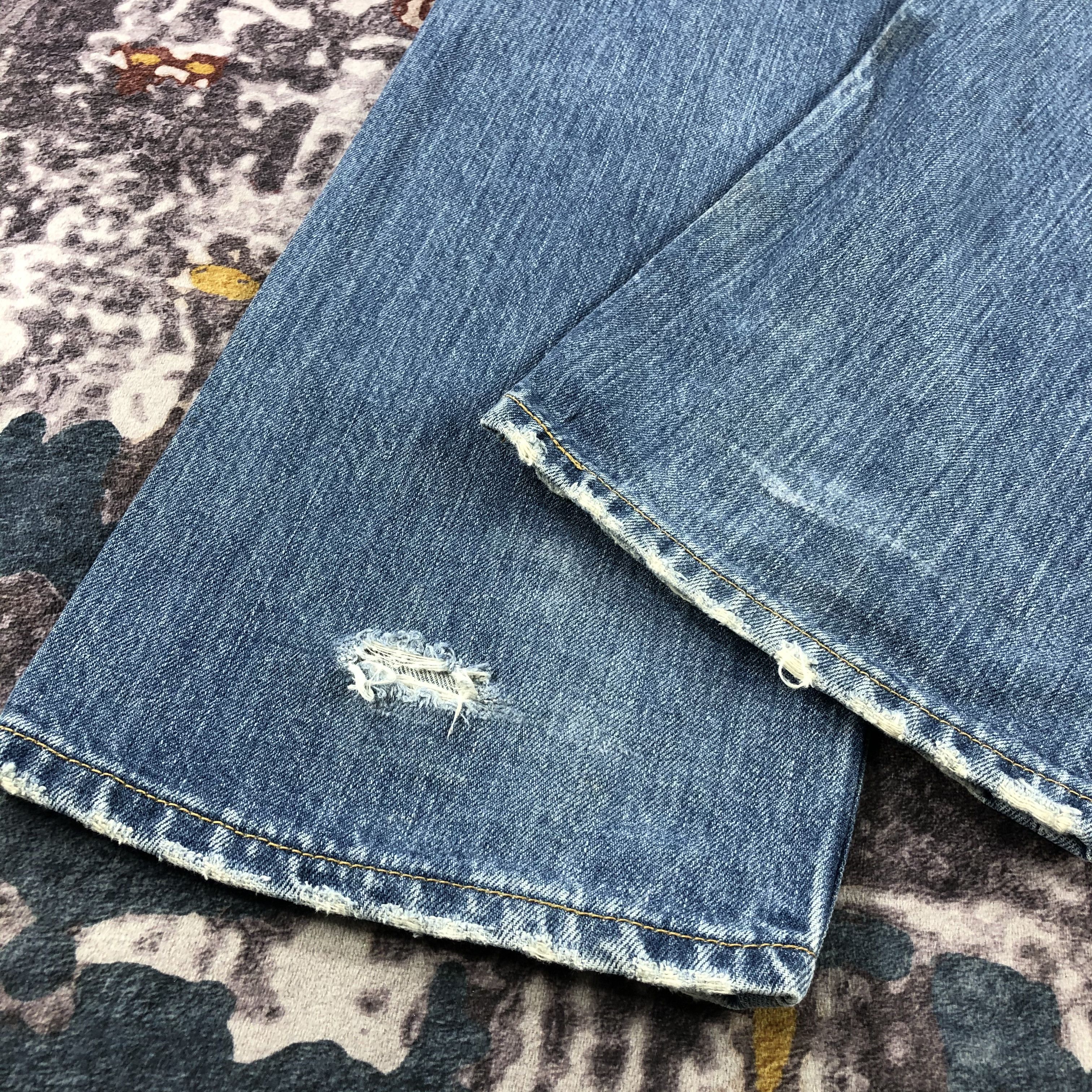 Levi's × Vintage 90s Vintage Blue Wash Levis 501 Jeans-JM2719 Size US 36 / EU 52 - 4 Thumbnail