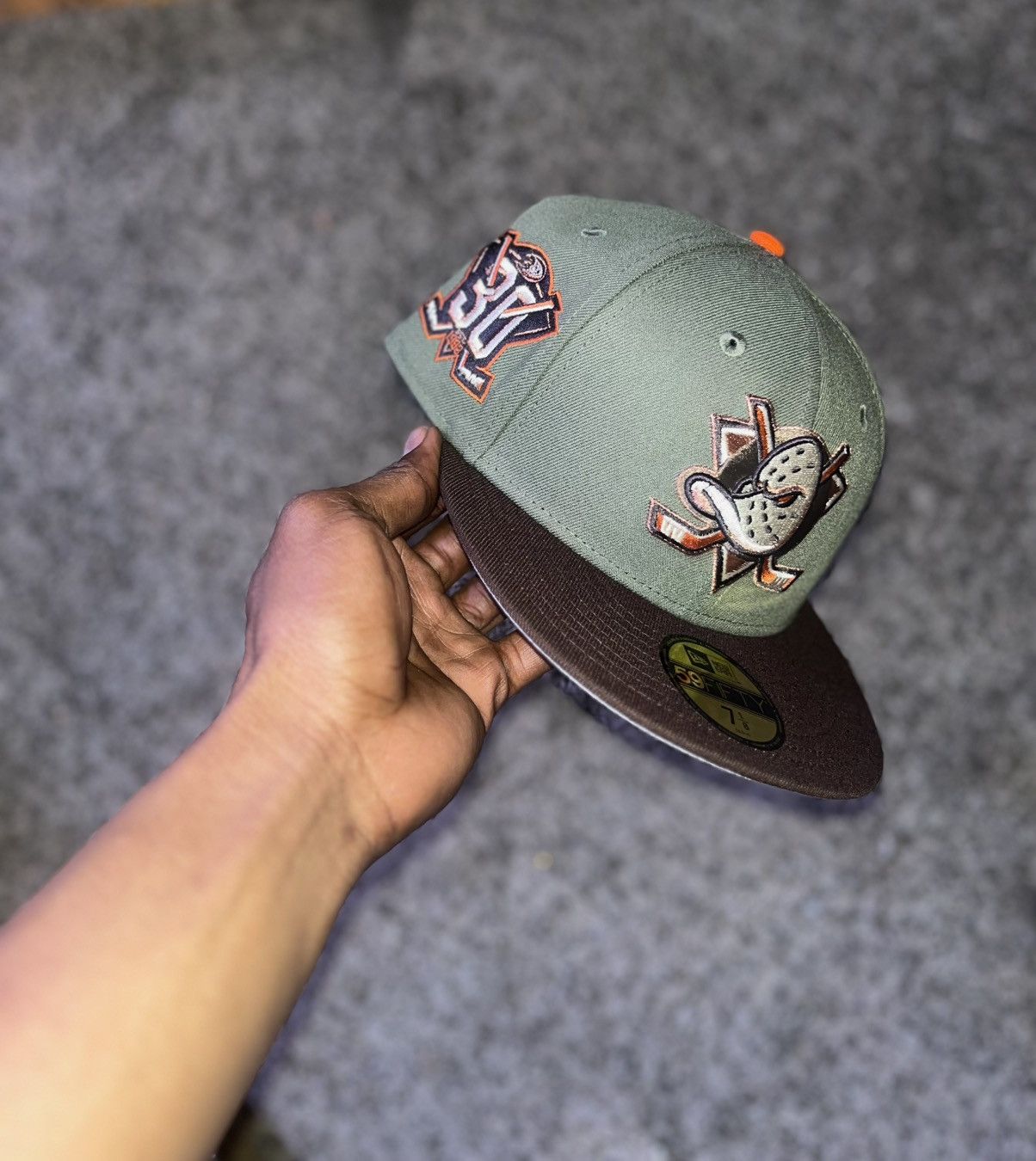 New Era ANAHEIM DUCKS DS 7 1/8 Size ONE SIZE - 1 Thumbnail