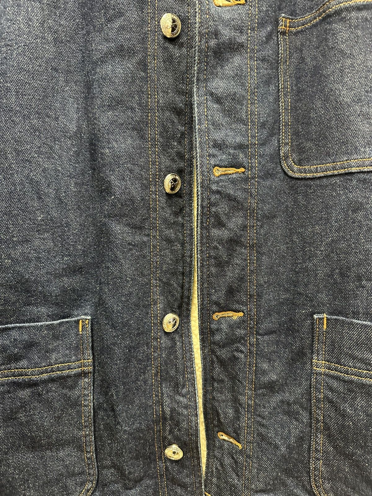 A.P.C. A.P.C. - Axel Shearling-Lined Denim Jacket - Blue Size US M / EU 48-50 / 2 - 5 Thumbnail