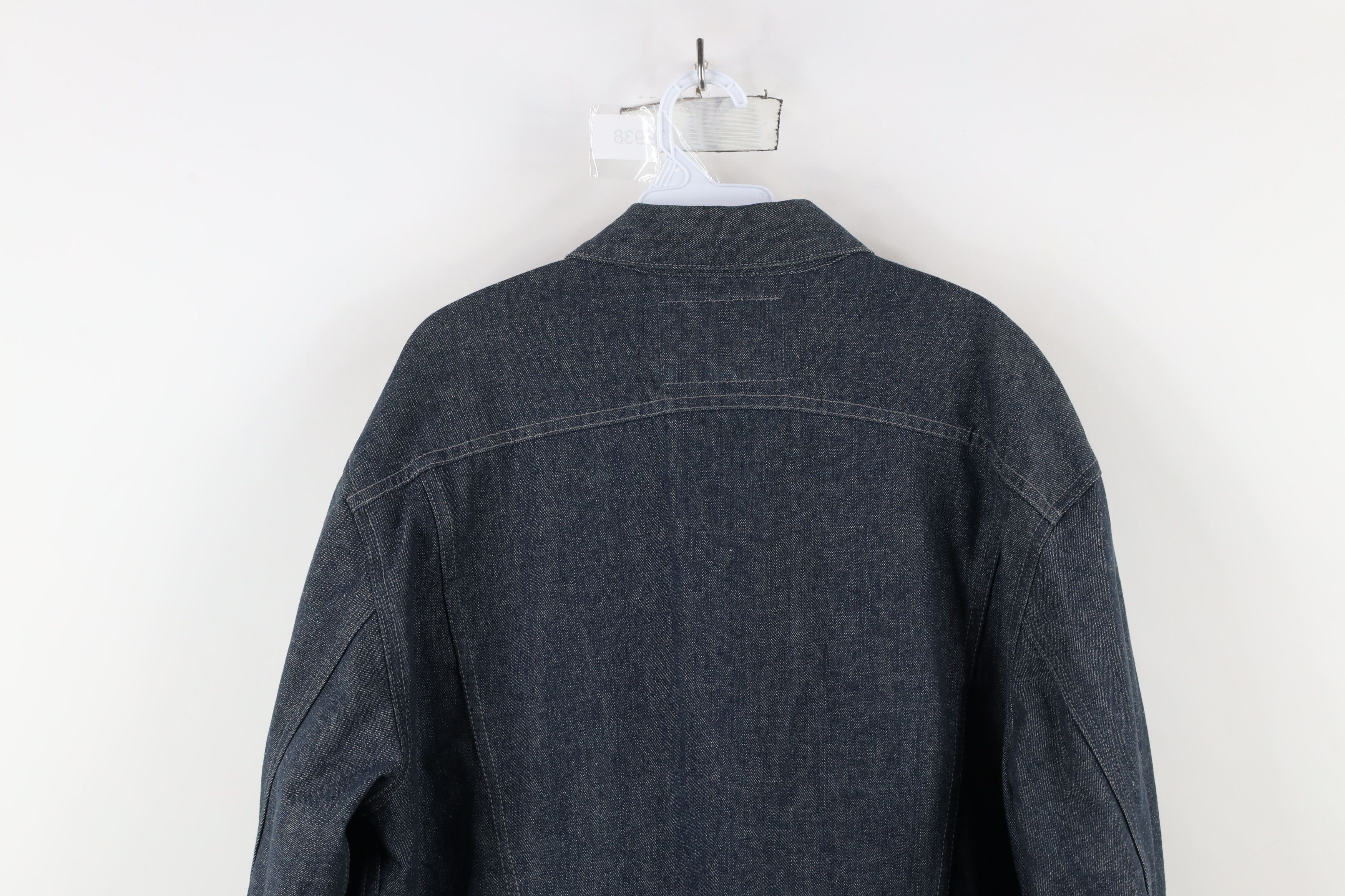 Guess × Vintage Vintage 90s Guess Chambray Denim Jean Trucker Jacket Blue Size US L / EU 52-54 / 3 - 14 Thumbnail