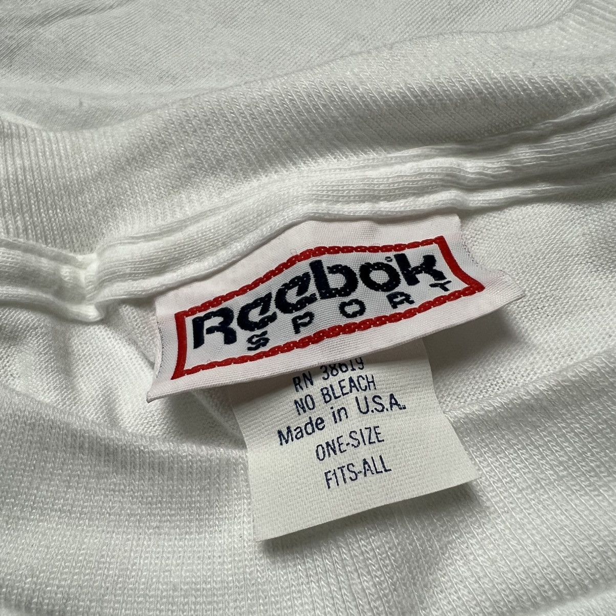 Reebok × Vintage Vintage 1989 Reebok LA Marathon 🇺🇸 Single Stitched T-Shirt Size US XL / EU 56 / 4 - 7 Thumbnail