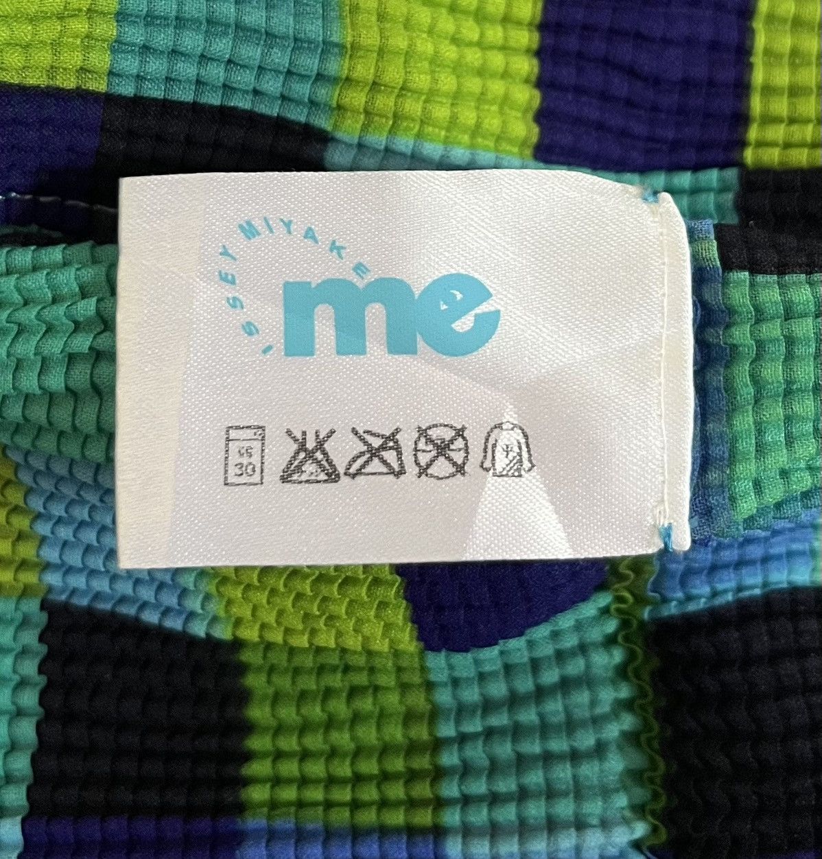 Issey Miyake Issey miyake me pleats checkered print flowy tank top Size S / US 4 / IT 40 - 3 Thumbnail