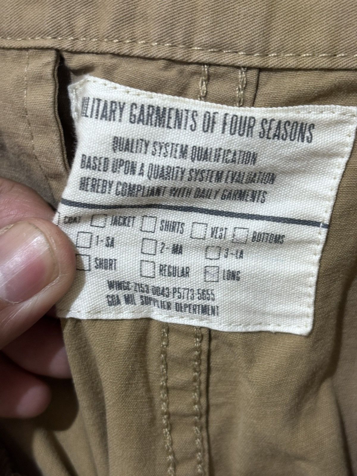 GOA GOA G.O.A GURKHA PANTS BEIGE SIZE 30 Size US 30 / EU 46 - 6 Thumbnail