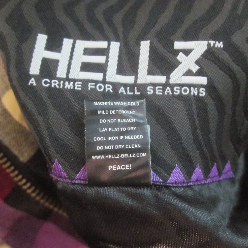 Hells Bells HELLZ Y2K Plaid Crop Jacket M Size M / US 6-8 / IT 42-44 - 7 Thumbnail