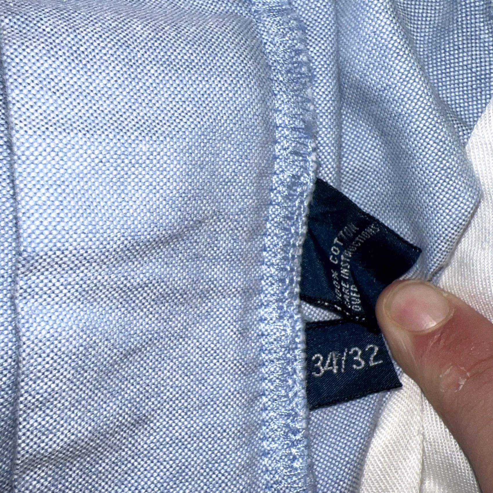 Polo Ralph Lauren Polo Ralph Lauren Pants Chino Blue 34x32 Mens Regular Inseam 32 Size US S / EU 44-46 / 1 - 5 Thumbnail