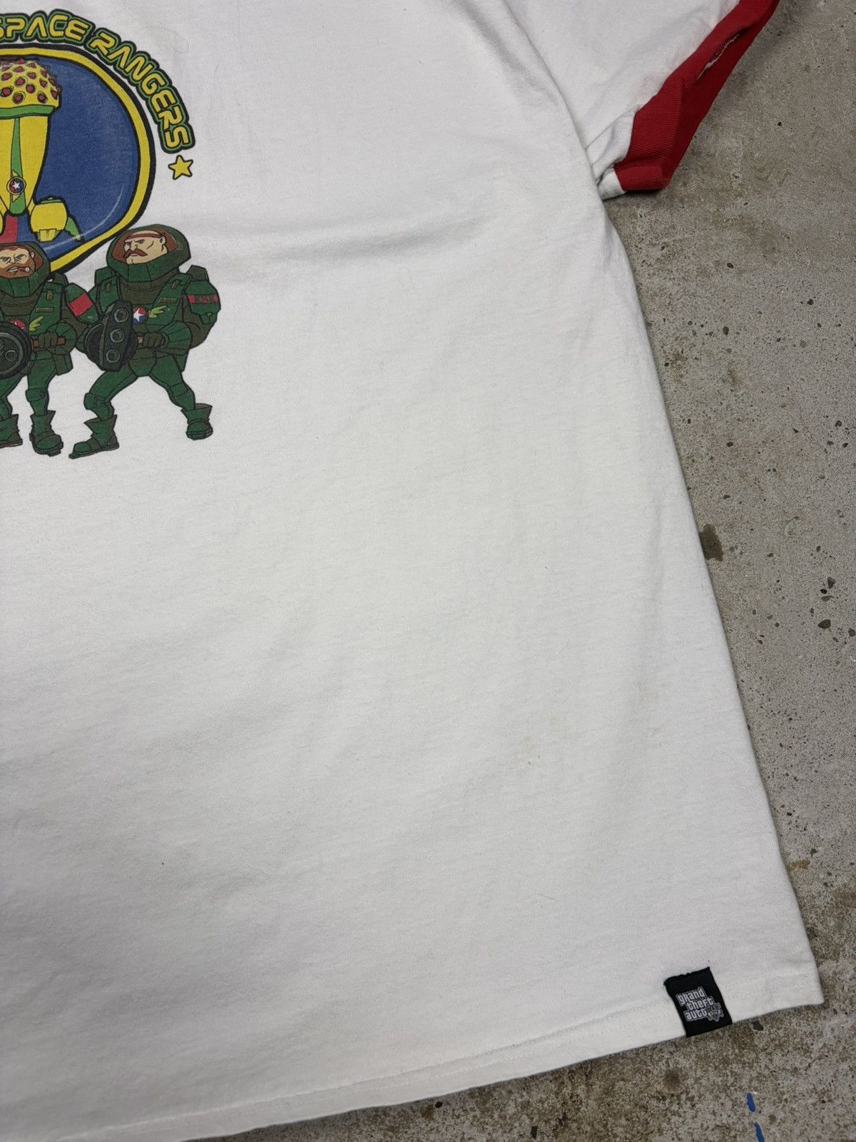 Rockstar Games Rockstar Grand Theft Auto 5 V Promo Tee White Space Rangers Size US XXL / EU 58 / 5 - 4 Thumbnail