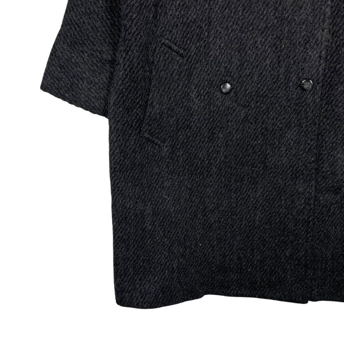 Japanese Brand Ramosport Double Breasted Wool Overcoat Size S / US 4 / IT 40 - 4 Thumbnail