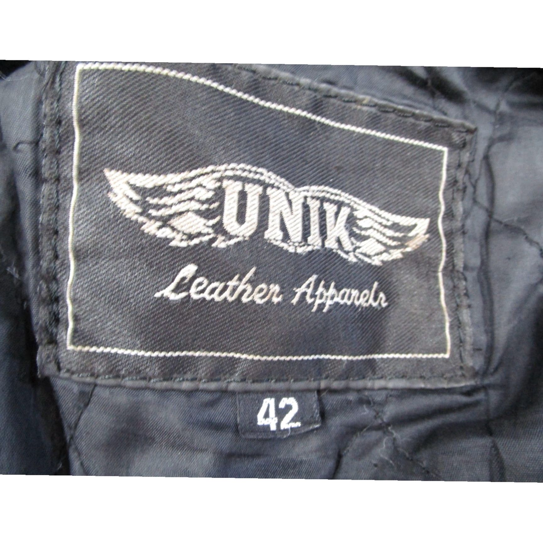 Vintage VINTAGE UNIK Leather Apparels Mens Black Leather Biker Jacket Belted Moto Size 42 Size US XS / EU 42 / 0 - 2 Thumbnail