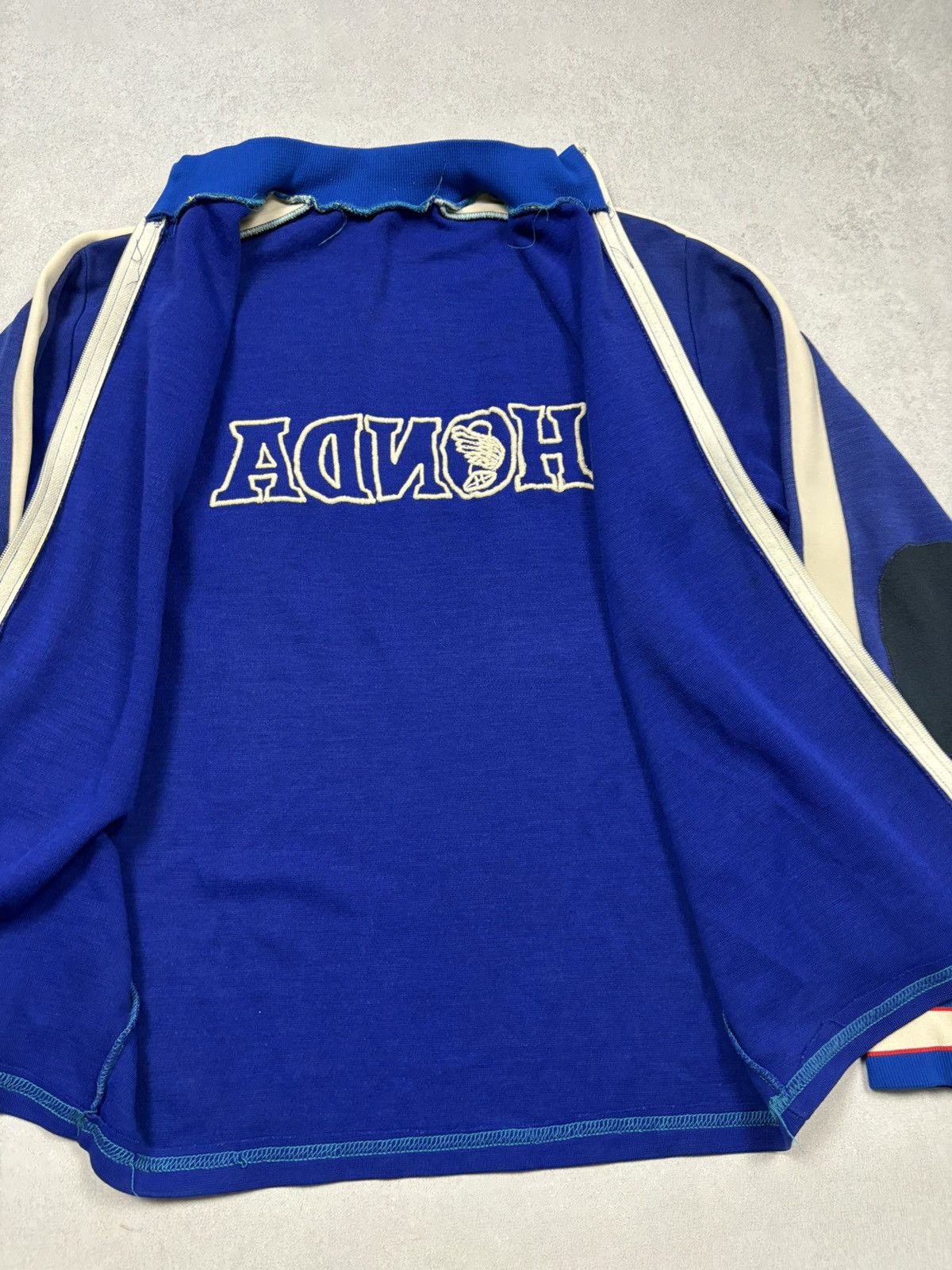 Vintage Vintage 80s Honda Racing Track Y2K Jacket Embroidered Logo Size US S / EU 44-46 / 1 - 19 Thumbnail