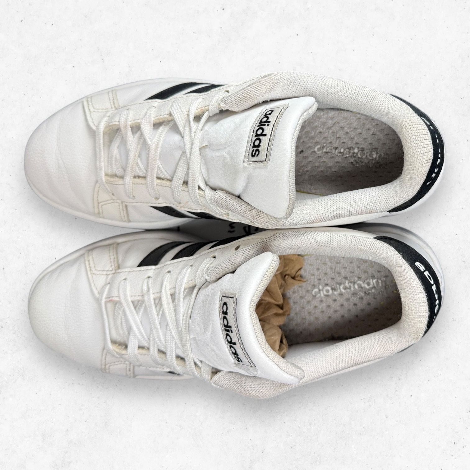 Adidas Adidas Grand Court Women's 9 Sneaker White Black F36483 Size US 9 / IT 39 - 8 Thumbnail