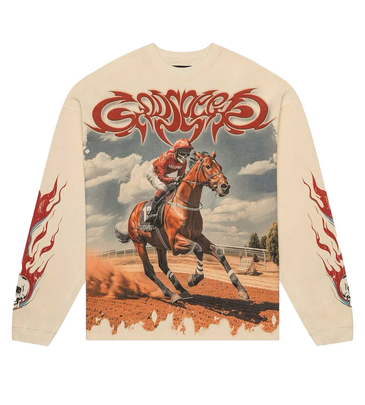 Godspeed Thorough L/S Tee Bone Size US S / EU 44-46 / 1 - 1 Thumbnail