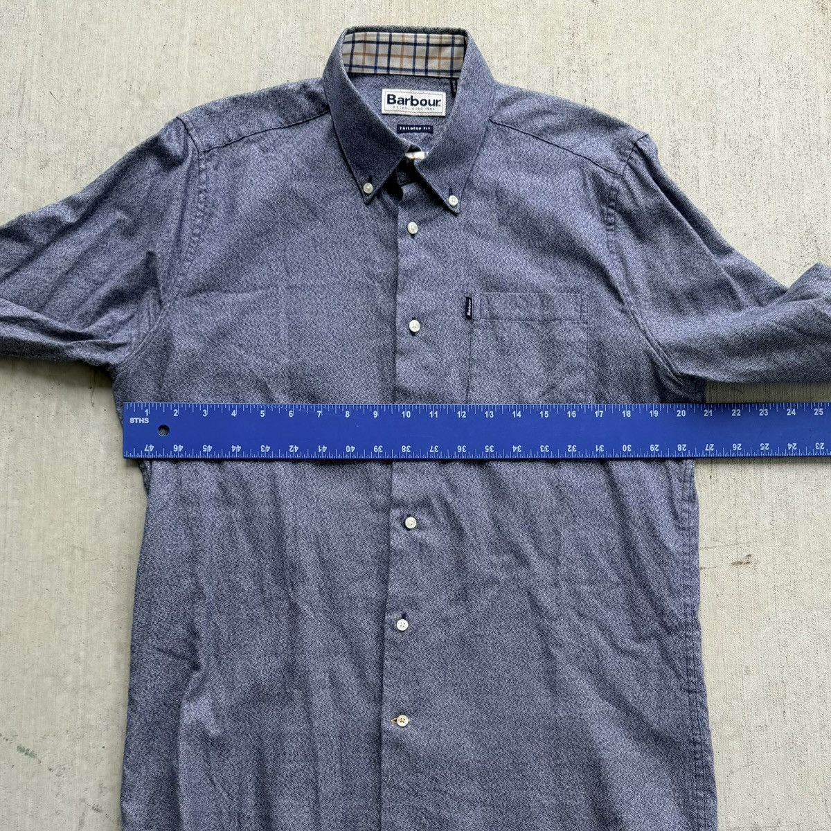 Barbour Barbour Tailored Fit Shirt Men Size Small Blue Button Up Size US L / EU 52-54 / 3 - 6 Thumbnail