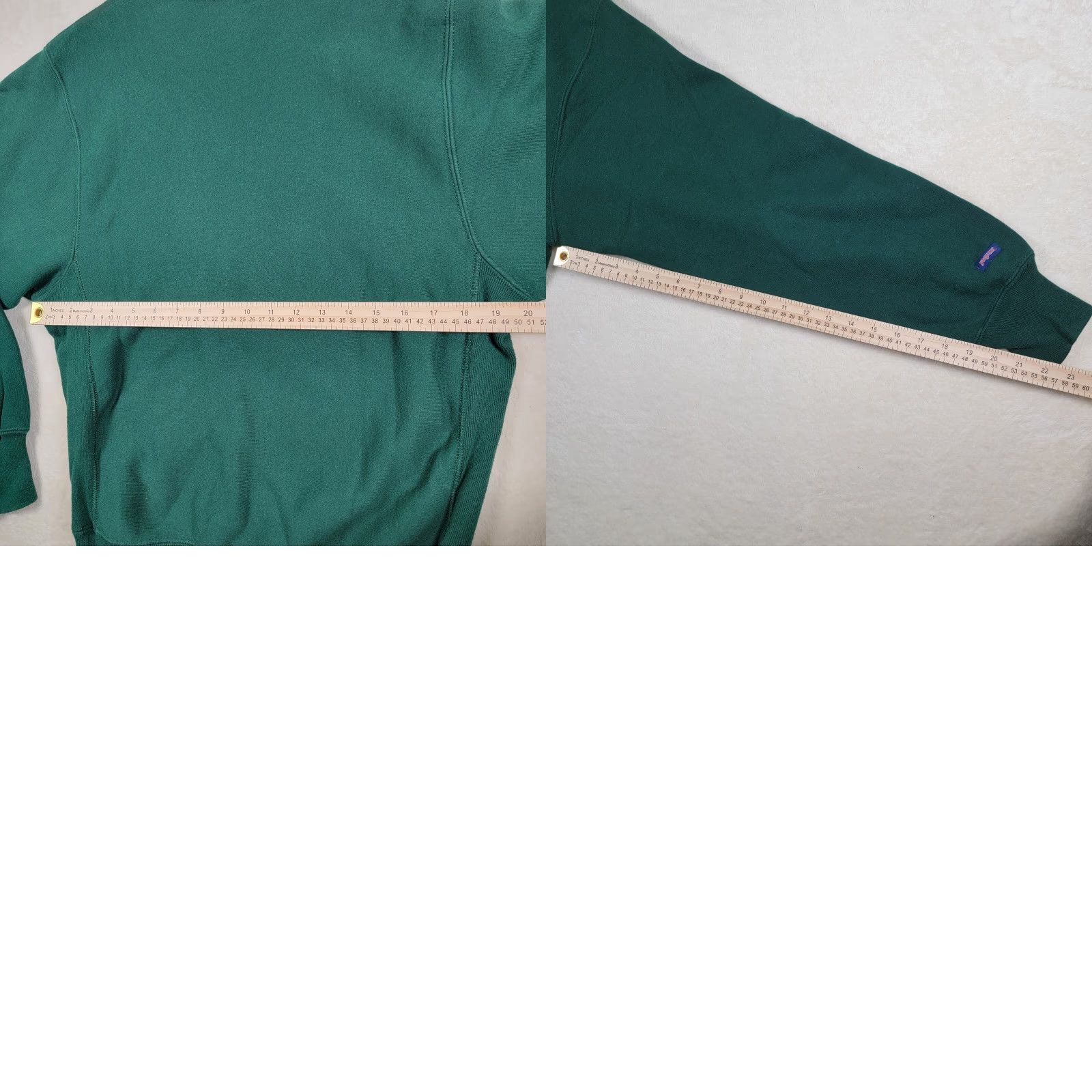 Jansport VINTAGE JanSport Men's Small CSUS Alumi Green/Blue Cotton Sweatshirt Size US S / EU 44-46 / 1 - 8 Thumbnail