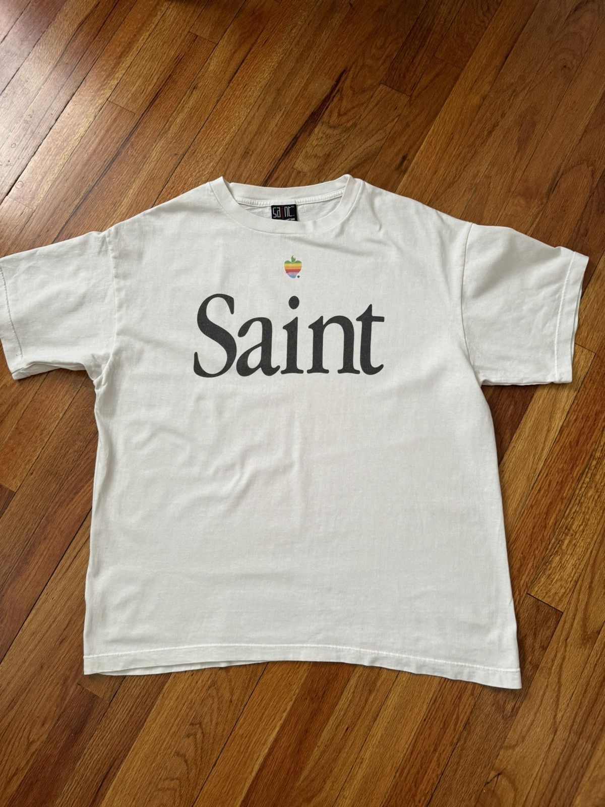 Saint Michael Saint micheal T-shirt Size US XL / EU 56 / 4 - 5 Thumbnail