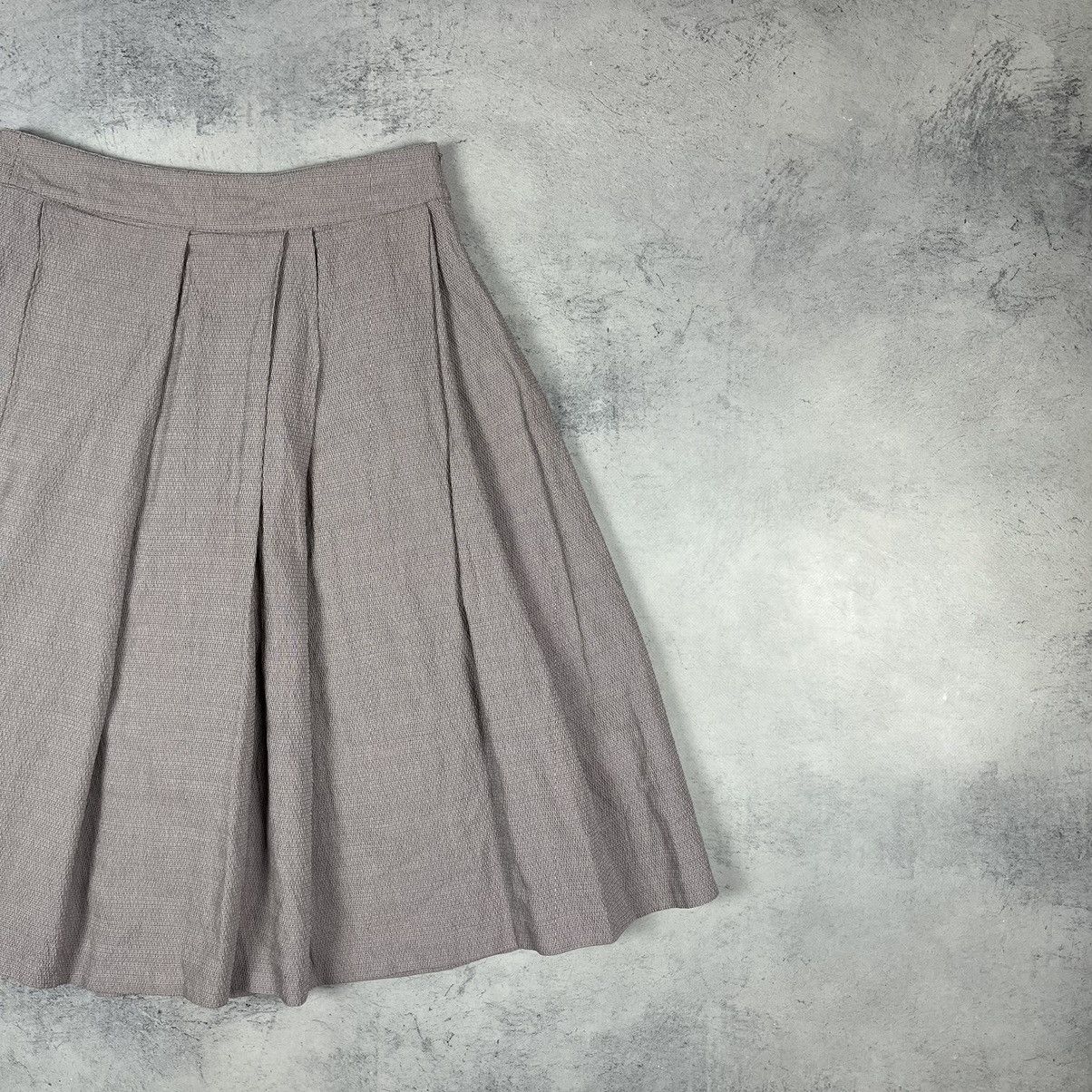 Dries Van Noten Designer Dries Van Noten linen/cotton midi skirt size 36 Size 26" / US 2 / IT 38 - 3 Thumbnail
