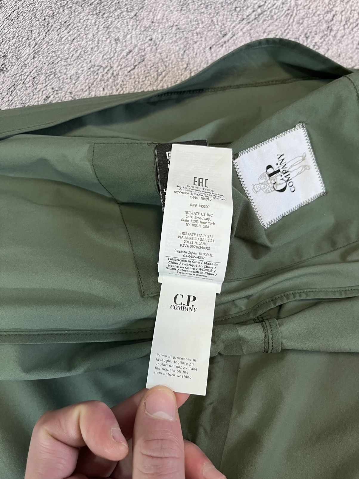 C.P. Company C.P. Company Men’s Jacket Parka Pro- Tek Green Authentic Size US S / EU 44-46 / 1 - 13 Thumbnail
