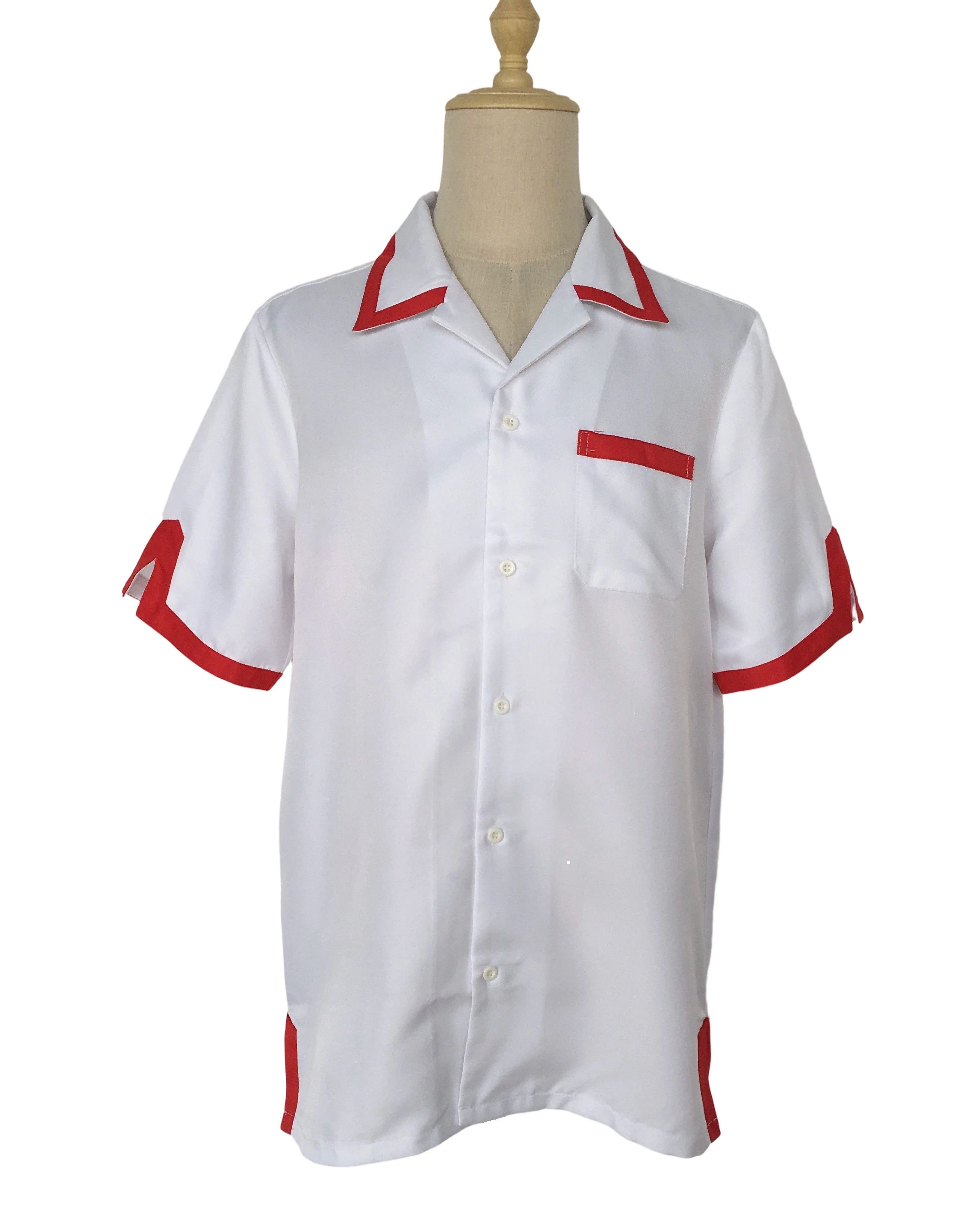 Other Vintage Design Short Sleeve Men Casual Shirt-White Size US XL / EU 56 / 4 - 1 Thumbnail
