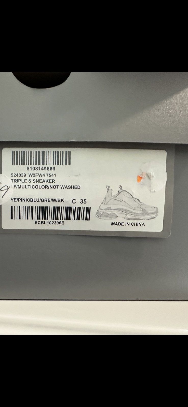 Balenciaga Balenciaga Triple S Sneakers Size US 5 / IT 35 - 6 Thumbnail
