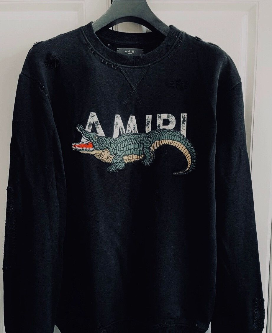 Amiri crocodile sweater online