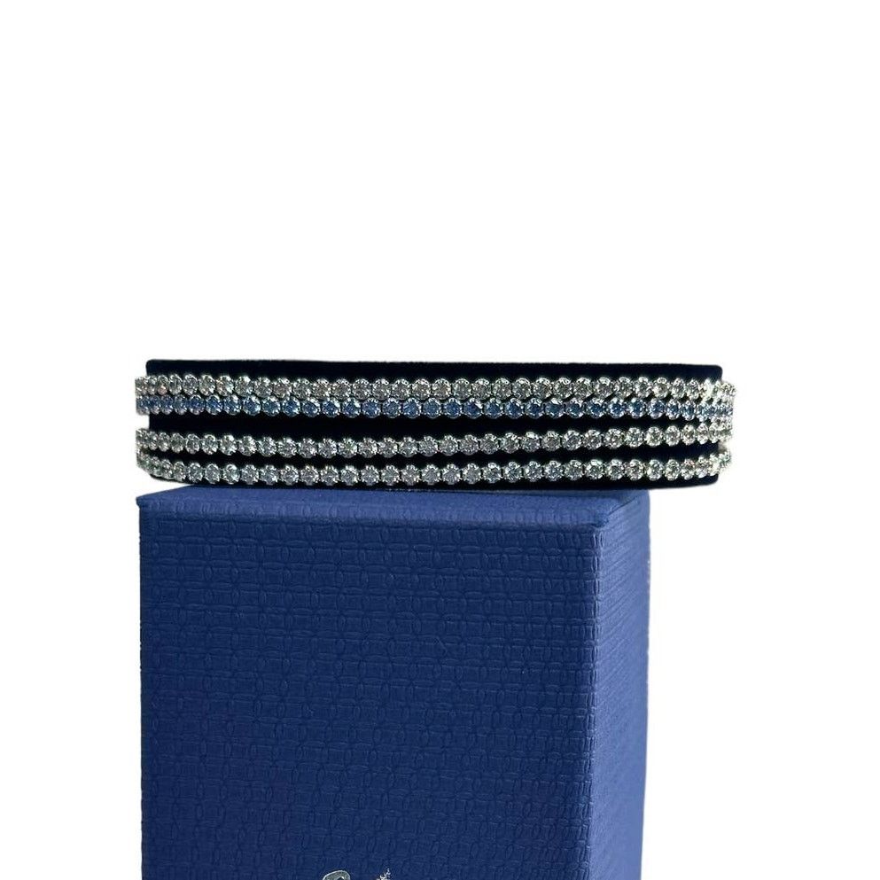 Swarovski Swarovski Set Subtle Clear and Blue Crystals Bracelets Size ONE SIZE - 2 Thumbnail