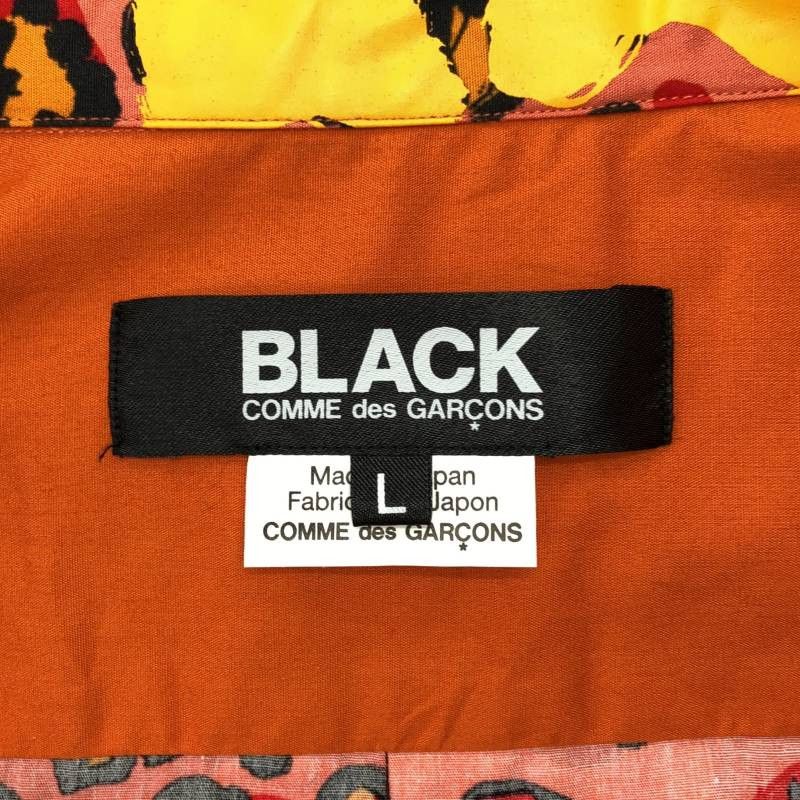 Comme des Garcons Black Shirt Overall Pattern Long Sleeve Size US L / EU 52-54 / 3 - 5 Thumbnail