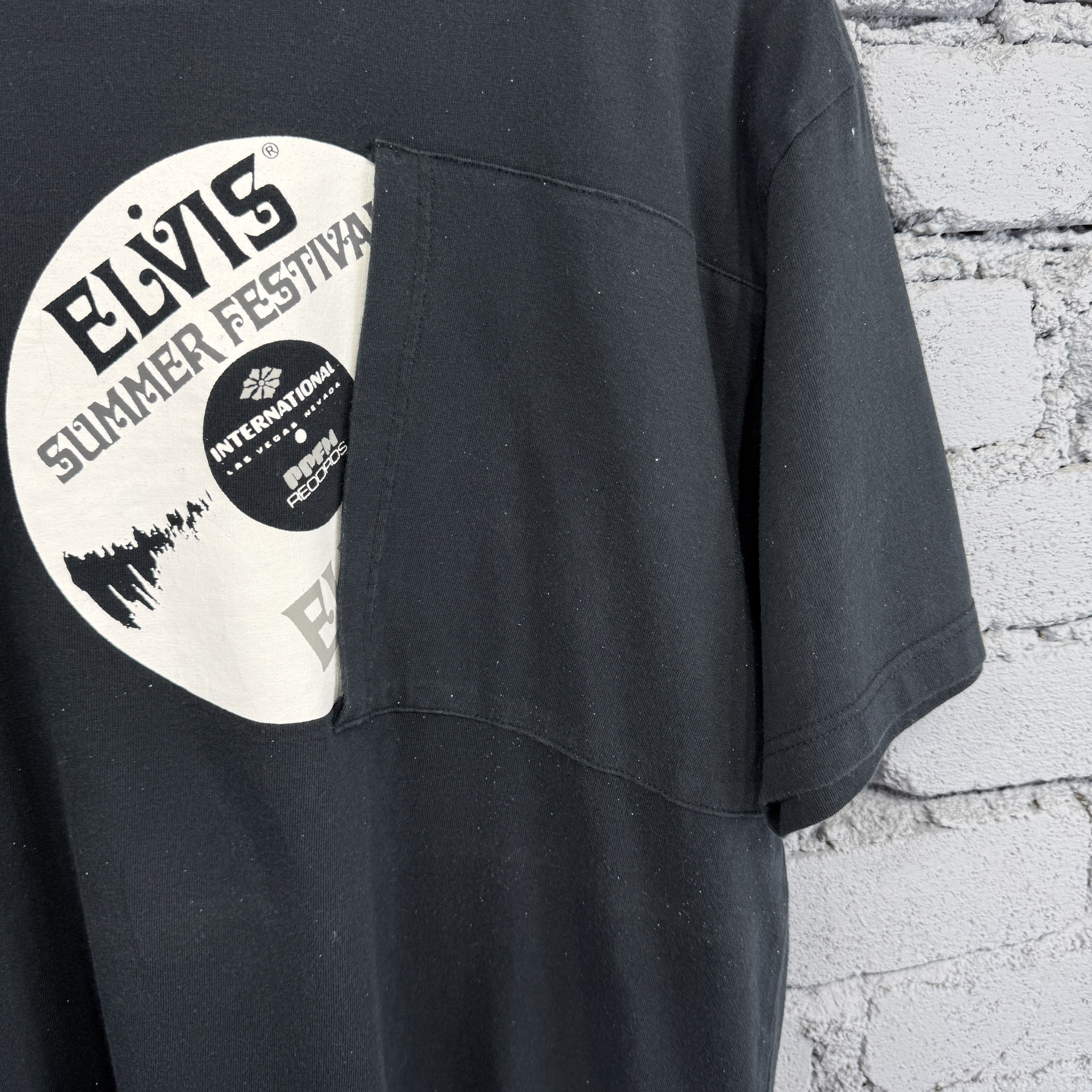 Vintage Rare Vintage PPFM Elvis Summer Festival Sunfaded Tshirt Size US L / EU 52-54 / 3 - 9 Thumbnail