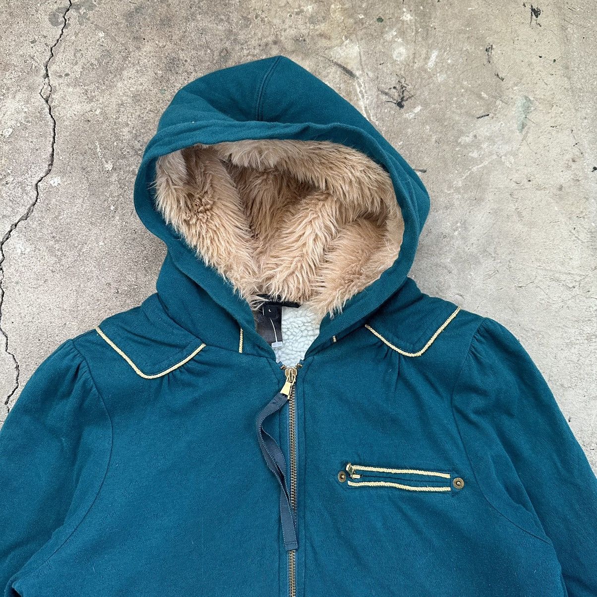 If Six Was Nine × Marc by Marc Jacobs Marc jacobs Zip Faux Fur Hoodie LGB Style Size L / US 10 / IT 46 - 5 Thumbnail